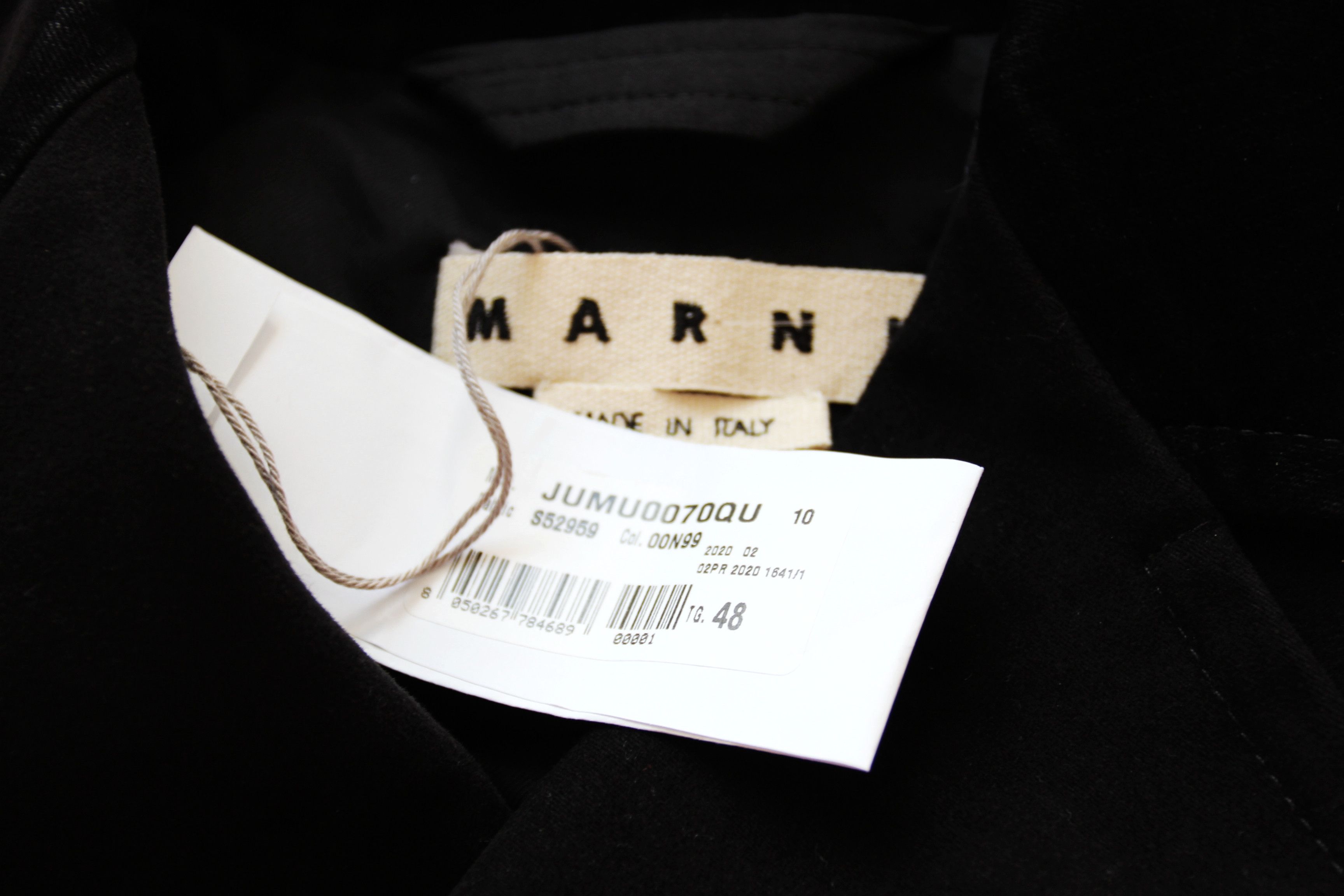 Marni BNWT AW20 MARNI DOUBLE BREASTED SUEDE COTTON COAT 48 Size US M / EU 48-50 / 2 - 10 Thumbnail