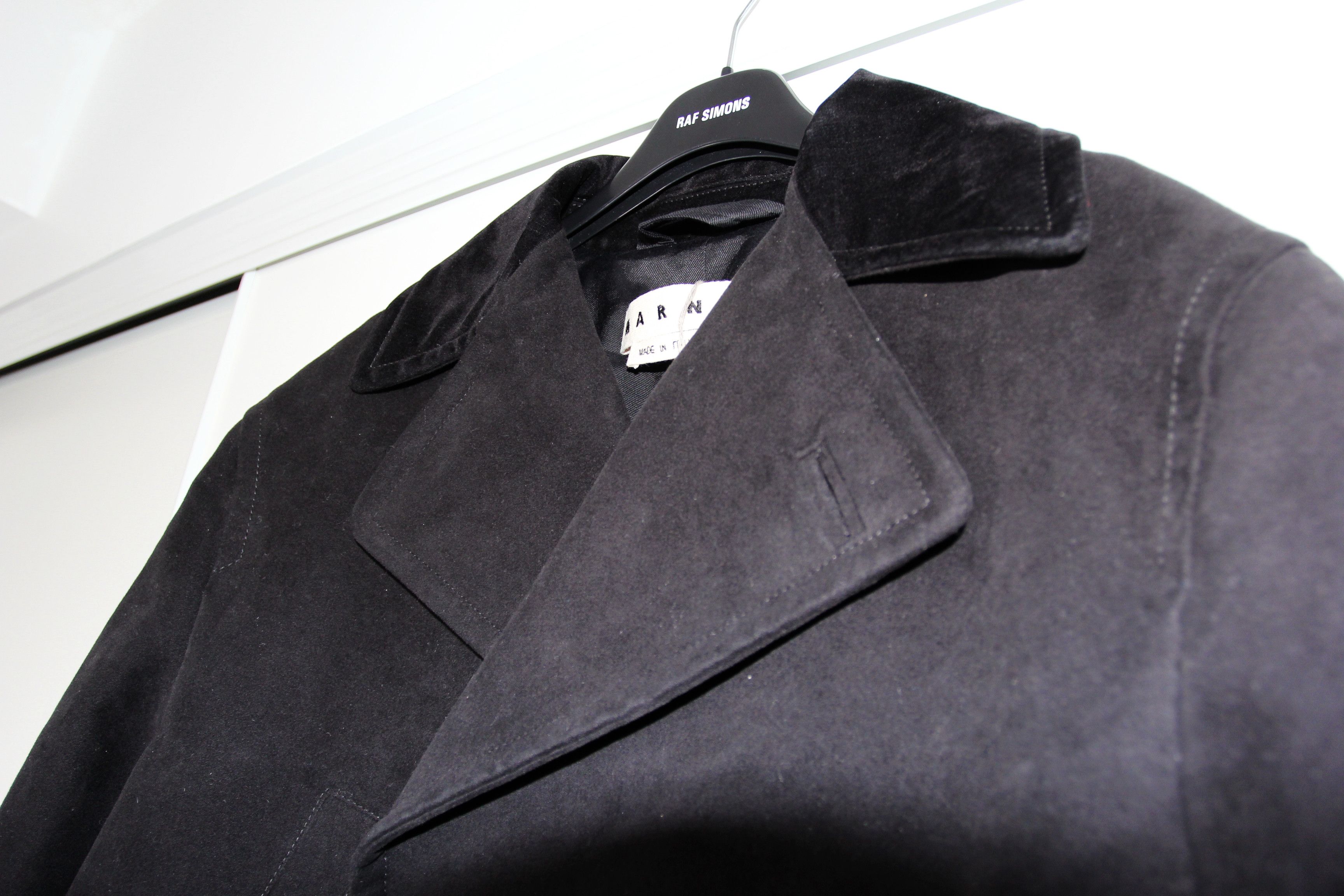Marni BNWT AW20 MARNI DOUBLE BREASTED SUEDE COTTON COAT 48 Size US M / EU 48-50 / 2 - 4 Thumbnail