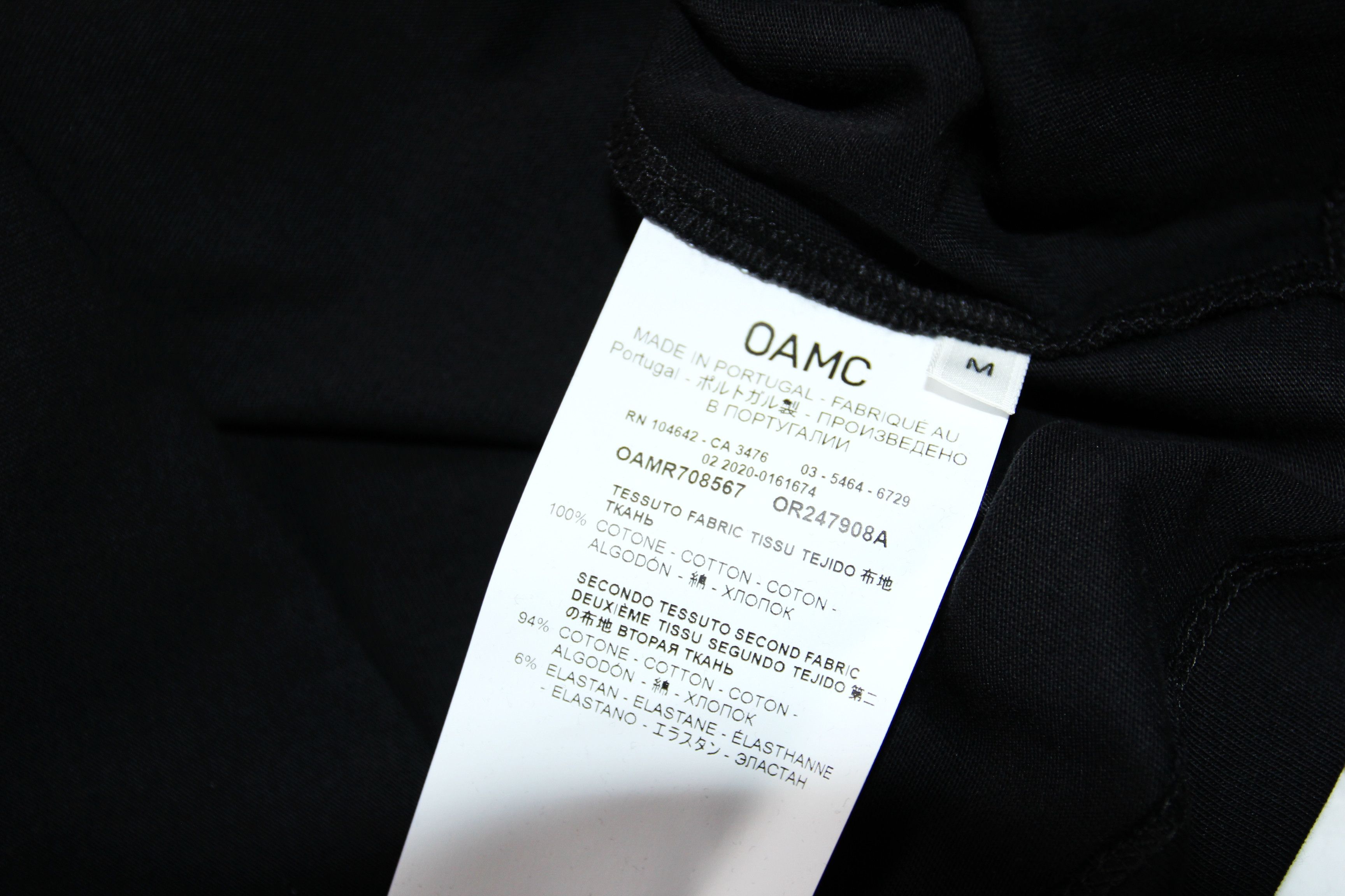 OAMC BNWT AW20 OAMC MONO TSHIRT M Size US M / EU 48-50 / 2 - 11 Thumbnail