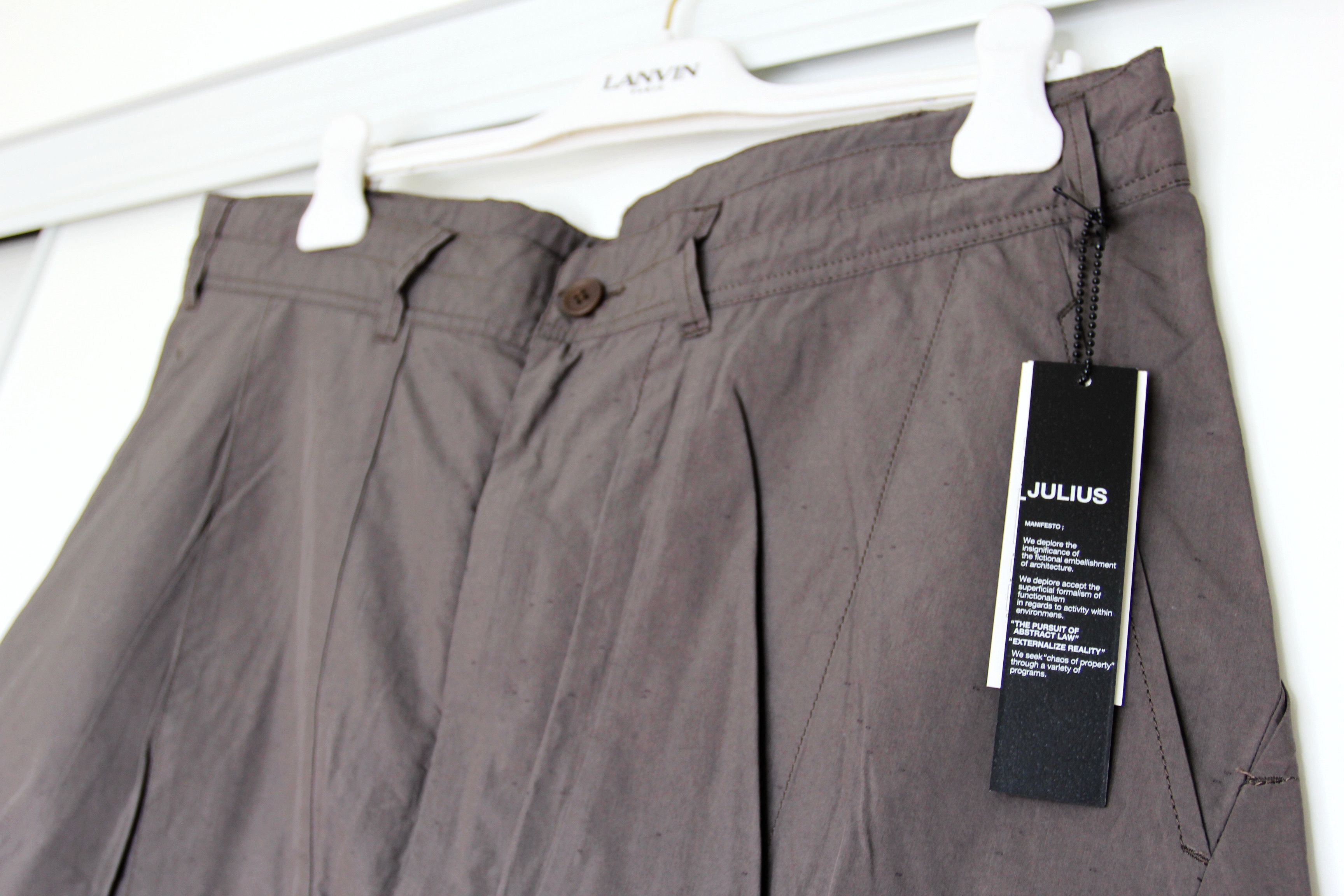Julius BNWT SS16 JULIUS "SEFIROTH" DROPCOTCH SHORTS 3 Size US 34 / EU 50 - 3 Thumbnail