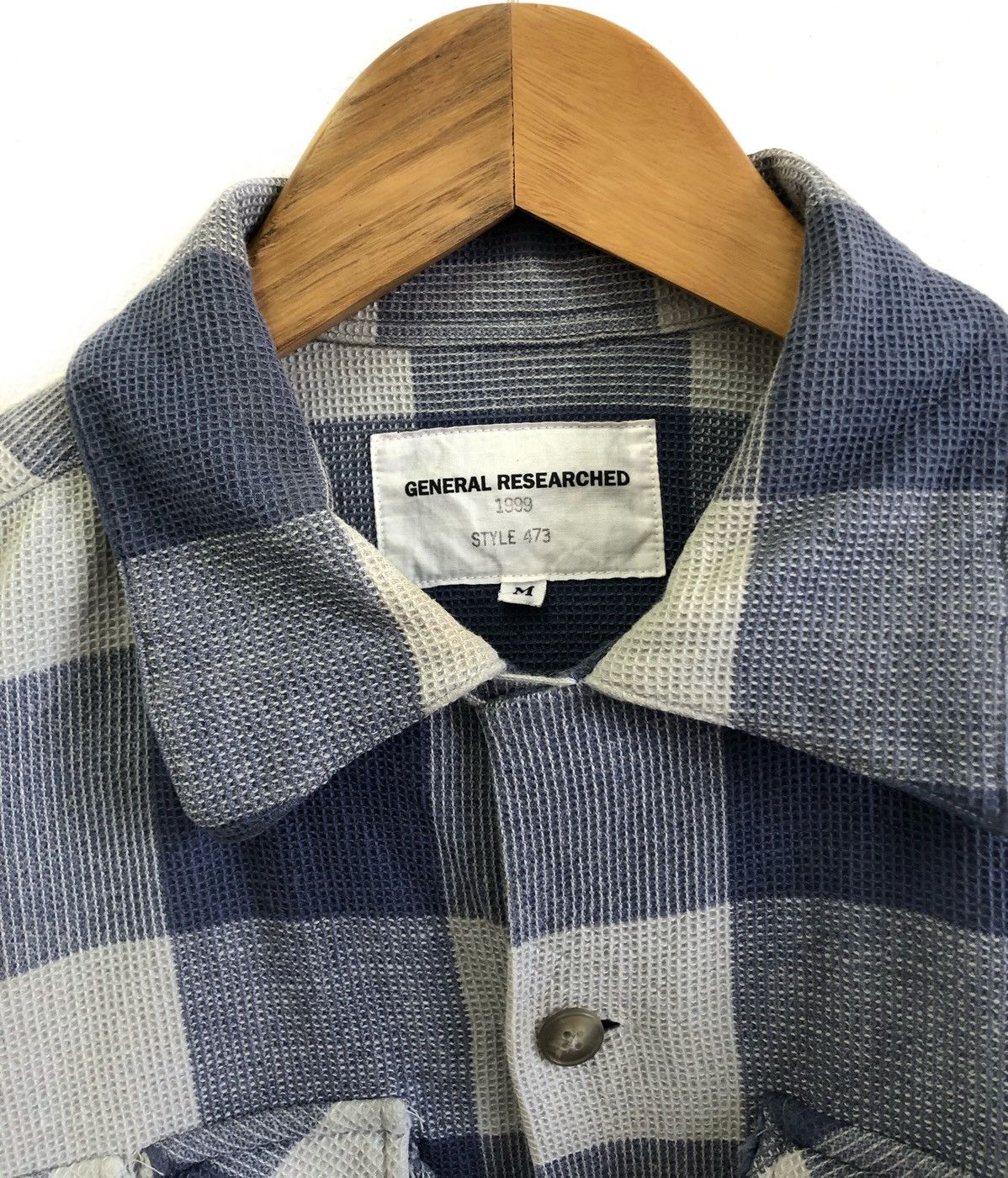 General Research General Researched 1999 Multi Pocket Ls Flannel Shirt Size US M / EU 48-50 / 2 - 6 Thumbnail