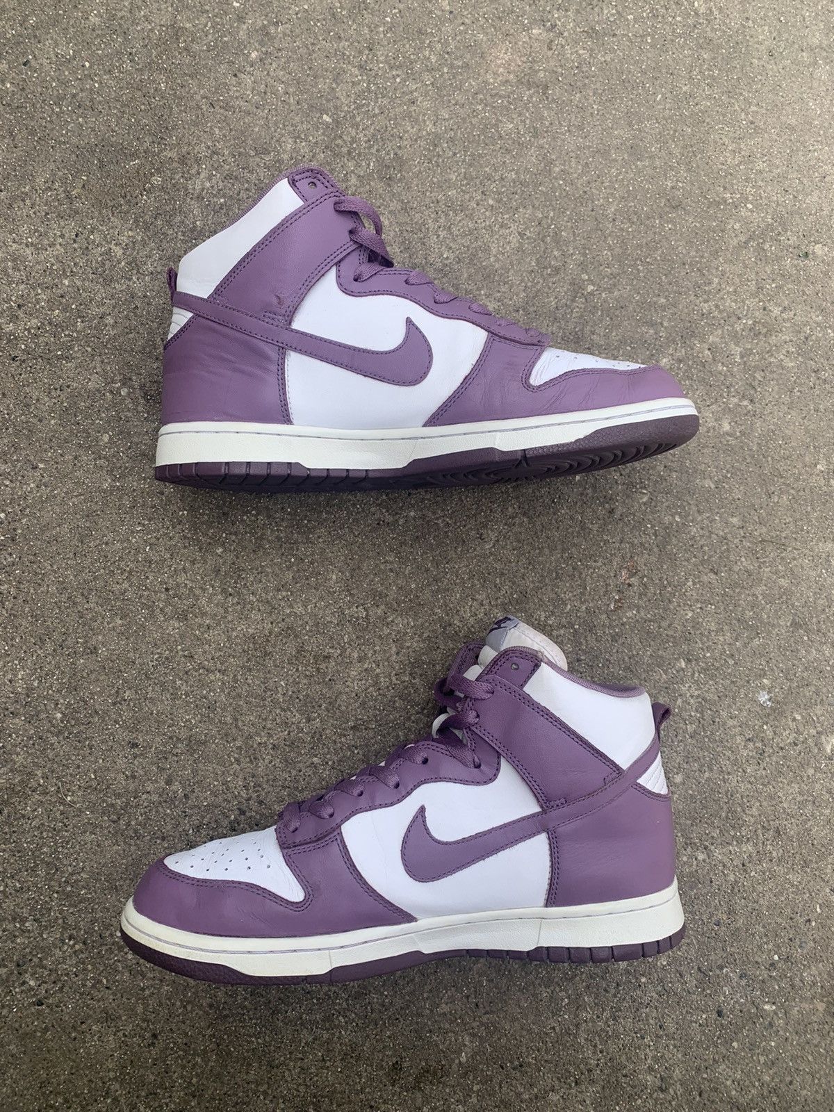 Nike Vintage 2016 Nike Dunk Retro Violet Dust Plum Leather Size US 9 / EU 42 - 2 Thumbnail