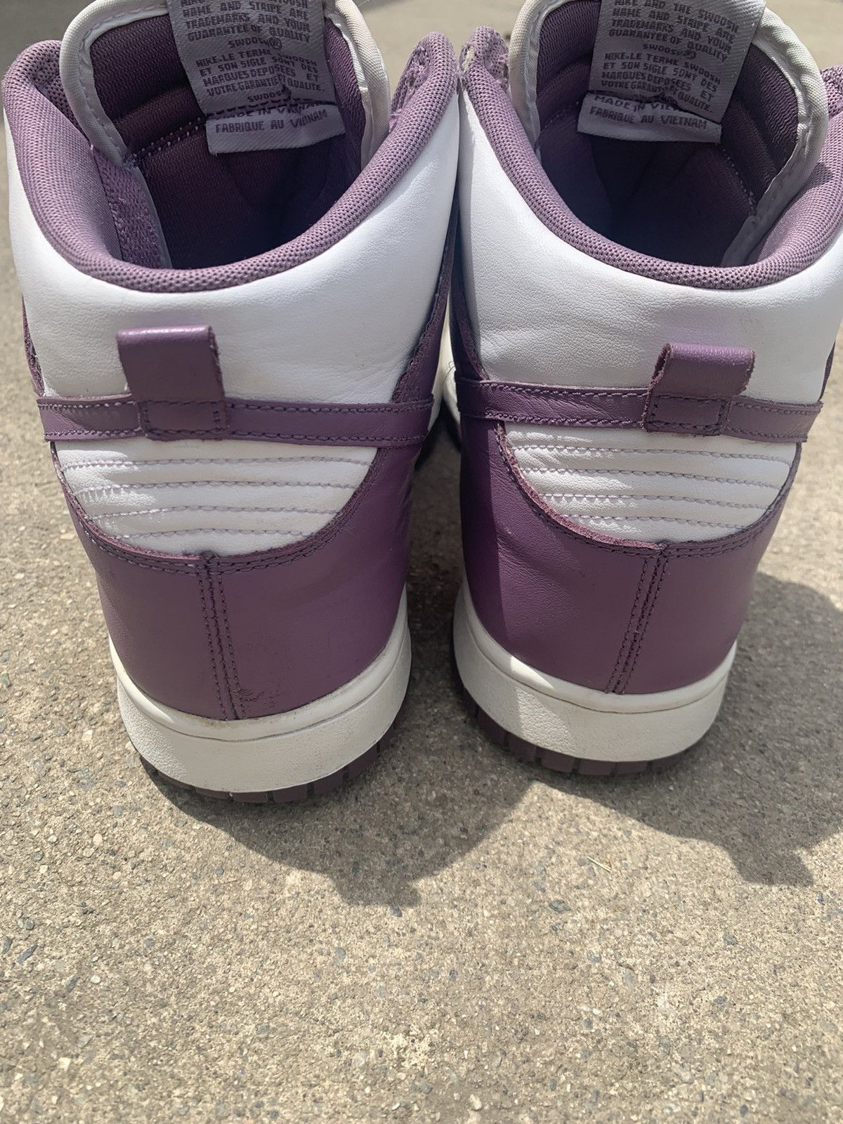 Nike Vintage 2016 Nike Dunk Retro Violet Dust Plum Leather Size US 9 / EU 42 - 4 Thumbnail