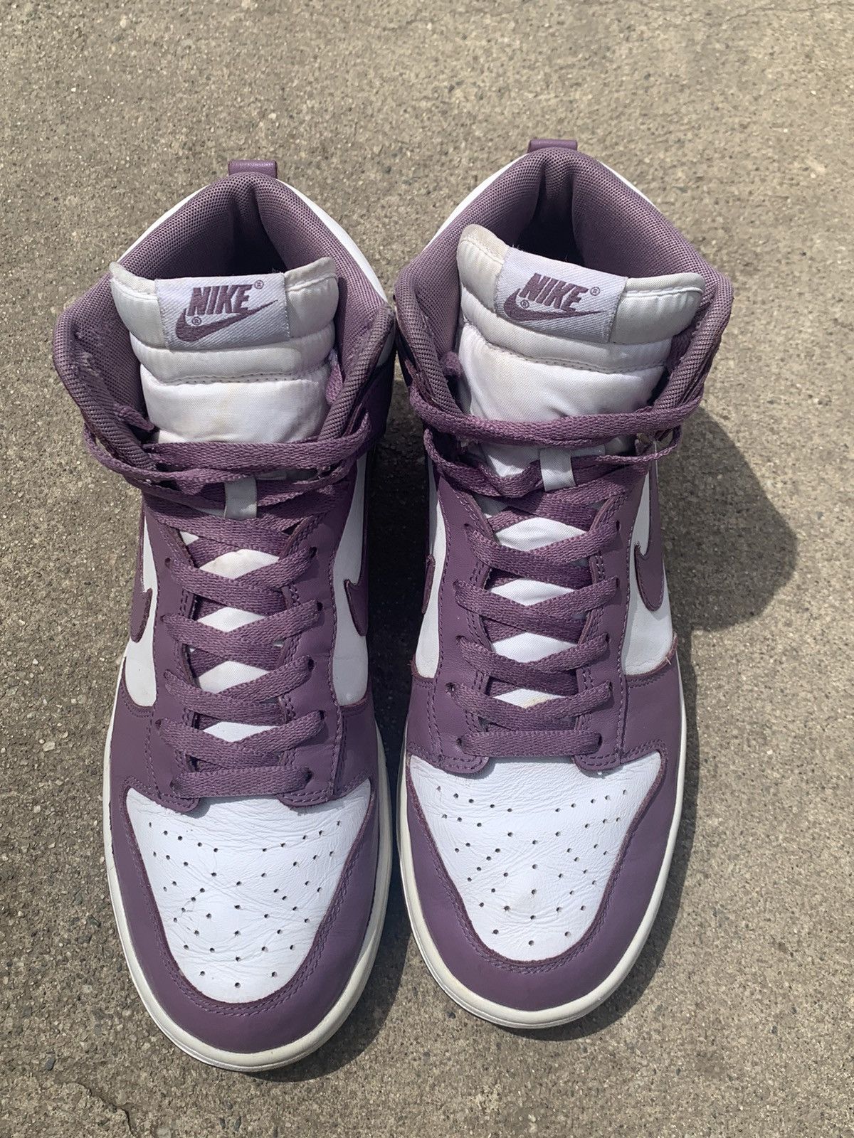 Nike Vintage 2016 Nike Dunk Retro Violet Dust Plum Leather Size US 9 / EU 42 - 3 Thumbnail