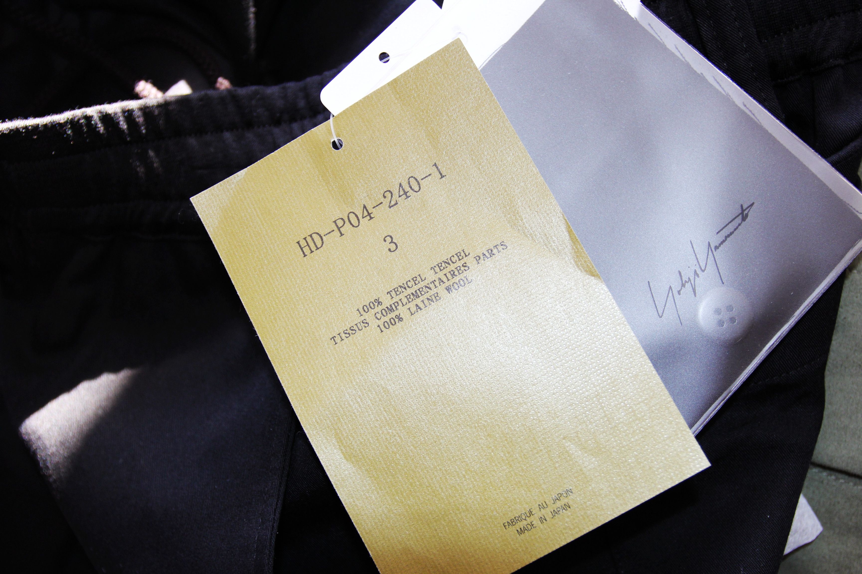 Yohji Yamamoto BNWT SS21 YOHJI YAMAMOTO POUR HOMME CARGO POCKET PANTS 3 Size US 34 / EU 50 - 10 Thumbnail
