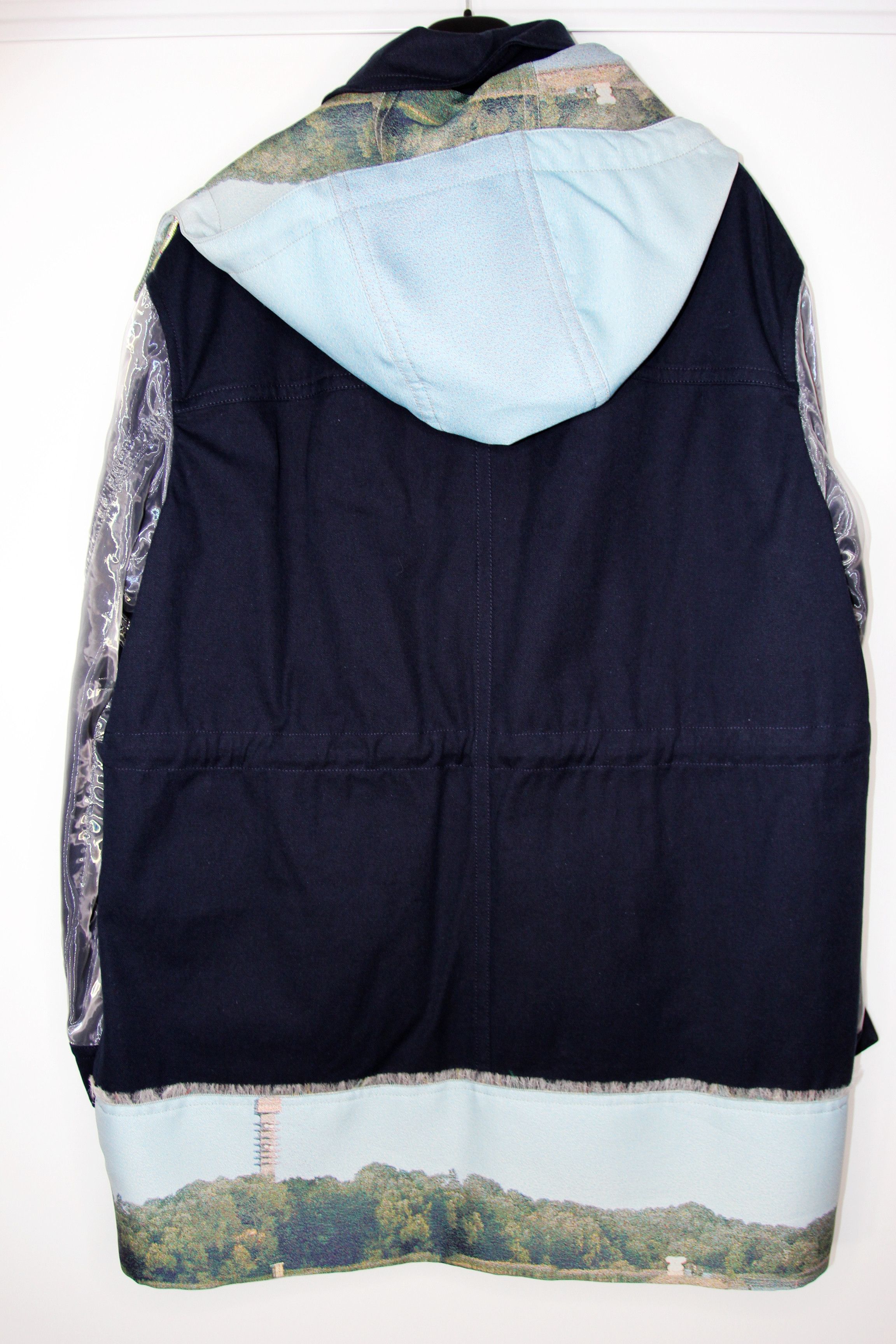 BNWT SS19 ACNE STUDIOS TWO-TONE PARKA NAVY 48
