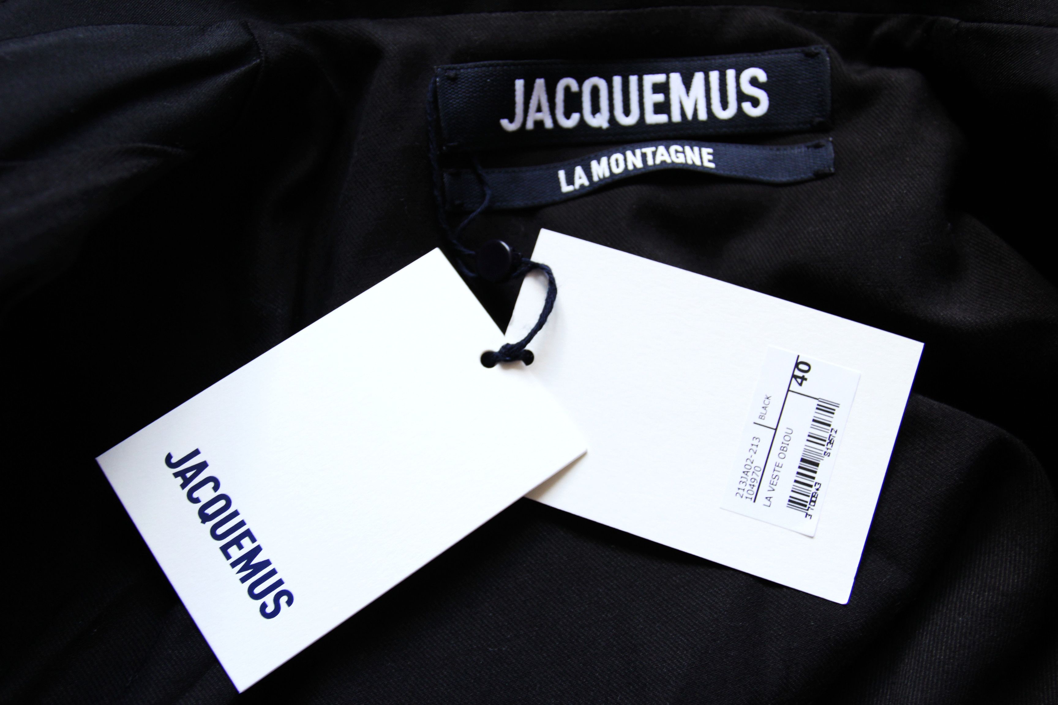 Jacquemus BNWT AW21 JACQUEMUS LA VESTE OBIOU JACKET 40 Size M / US 6-8 / IT 42-44 - 8 Thumbnail