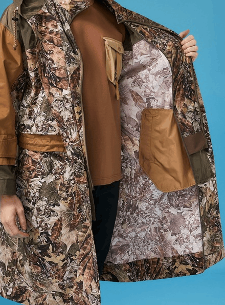 White Mountaineering BNWT AW20 WHITE MOUNTAINEERING LEAVES DOUBLE LAYER COAT 2 Size US M / EU 48-50 / 2 - 22 Thumbnail