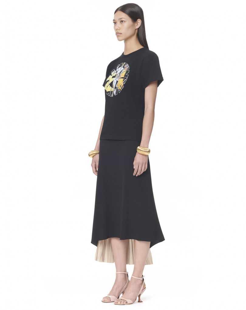 Lanvin BNWT SS21 LANVIN PRINTED FITTED TSHIRT S Size US S / EU 44-46 / 1 - 13 Thumbnail