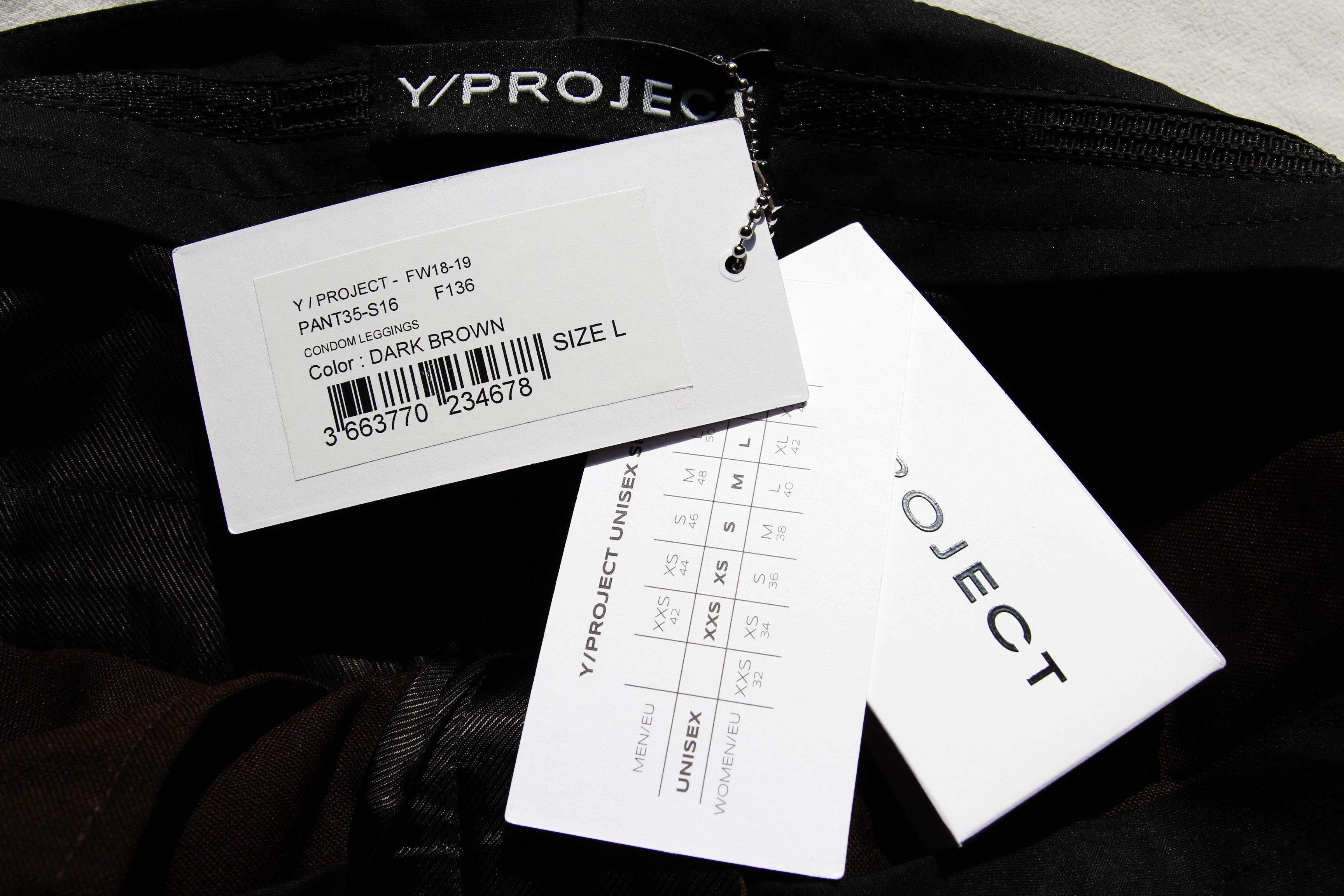 Y/Project BNWT SS19 Y/PROJECT RUNWAY LOOK 2 CONDOM PANTS L Size US 34 / EU 50 - 10 Thumbnail