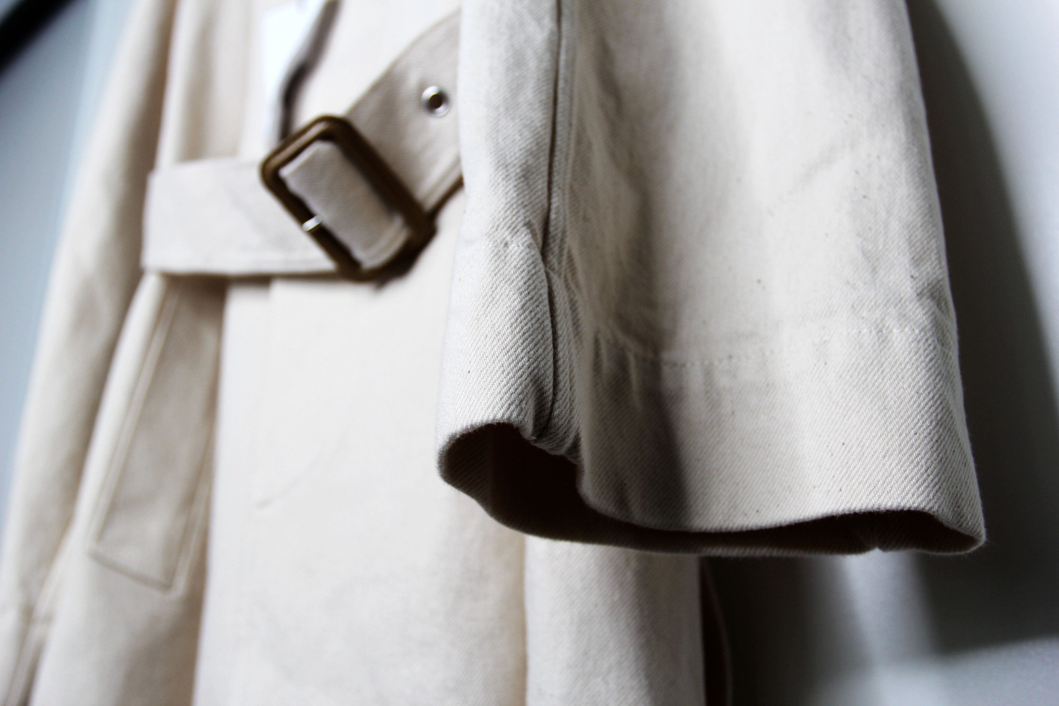 Marni BNWT SS21 MARNI OFF WHITE DENIM TRENCH COAT 48 Size US M / EU 48-50 / 2 - 5 Thumbnail