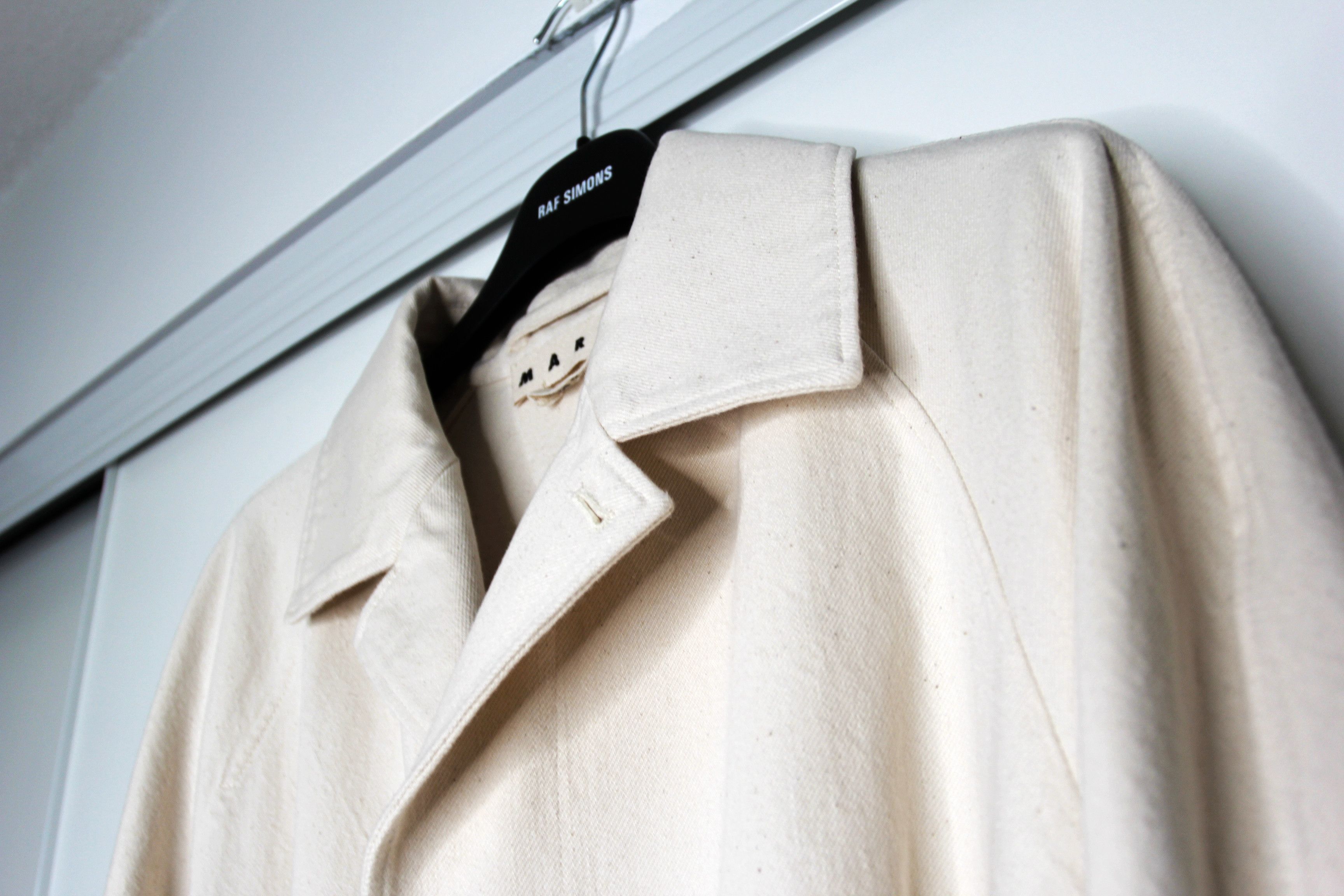 Marni BNWT SS21 MARNI OFF WHITE DENIM TRENCH COAT 48 Size US M / EU 48-50 / 2 - 4 Thumbnail