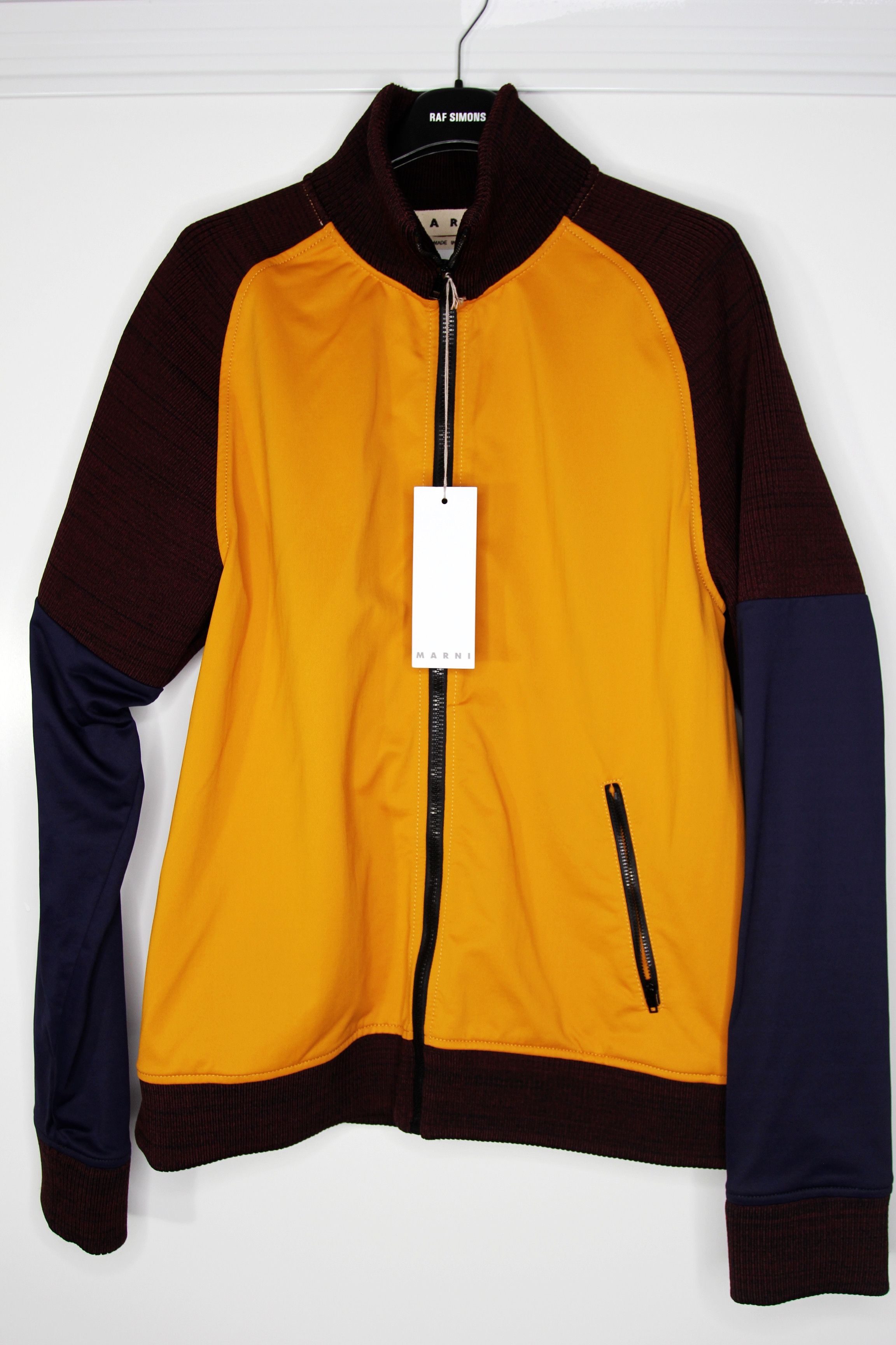Marni BNWT AW18 MARNI HIGH NECK BLOCK JACKET 50 Size US M / EU 48-50 / 2 - 2 Thumbnail