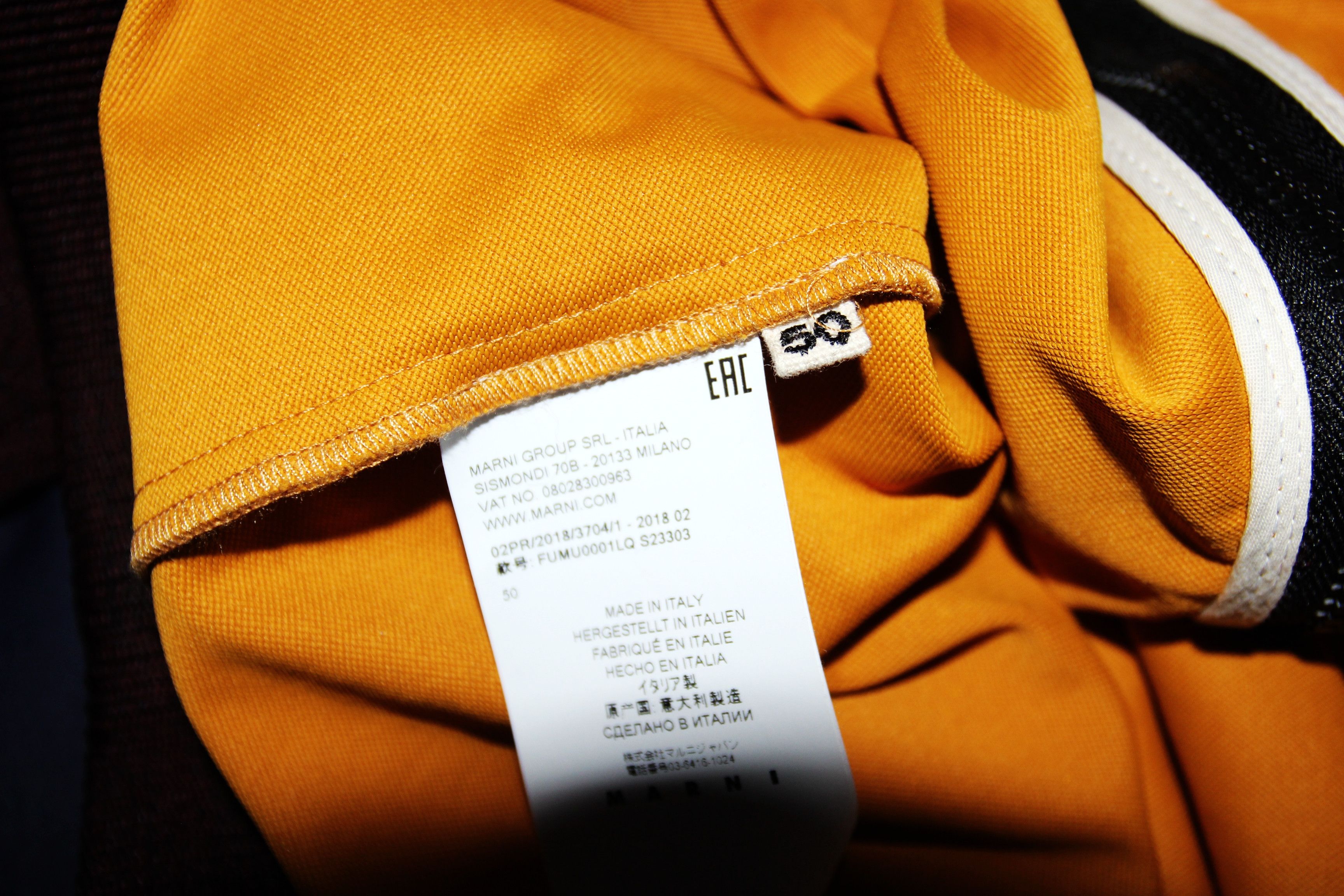 Marni BNWT AW18 MARNI HIGH NECK BLOCK JACKET 50 Size US M / EU 48-50 / 2 - 13 Thumbnail