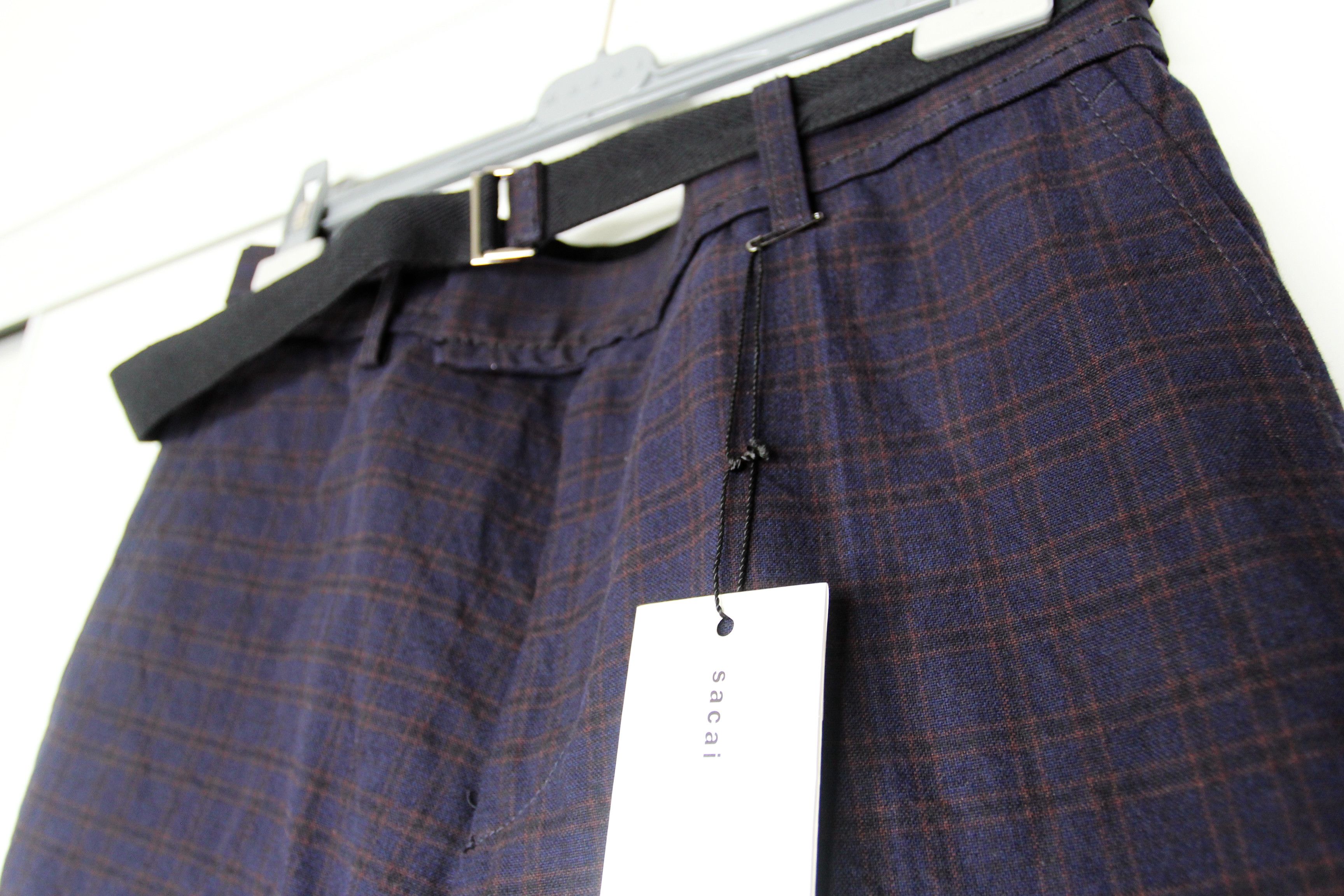 Sacai BNWT SS20 SACAI GLEN CHECK PANTS 2 Size US 30 / EU 46 - 4 Thumbnail