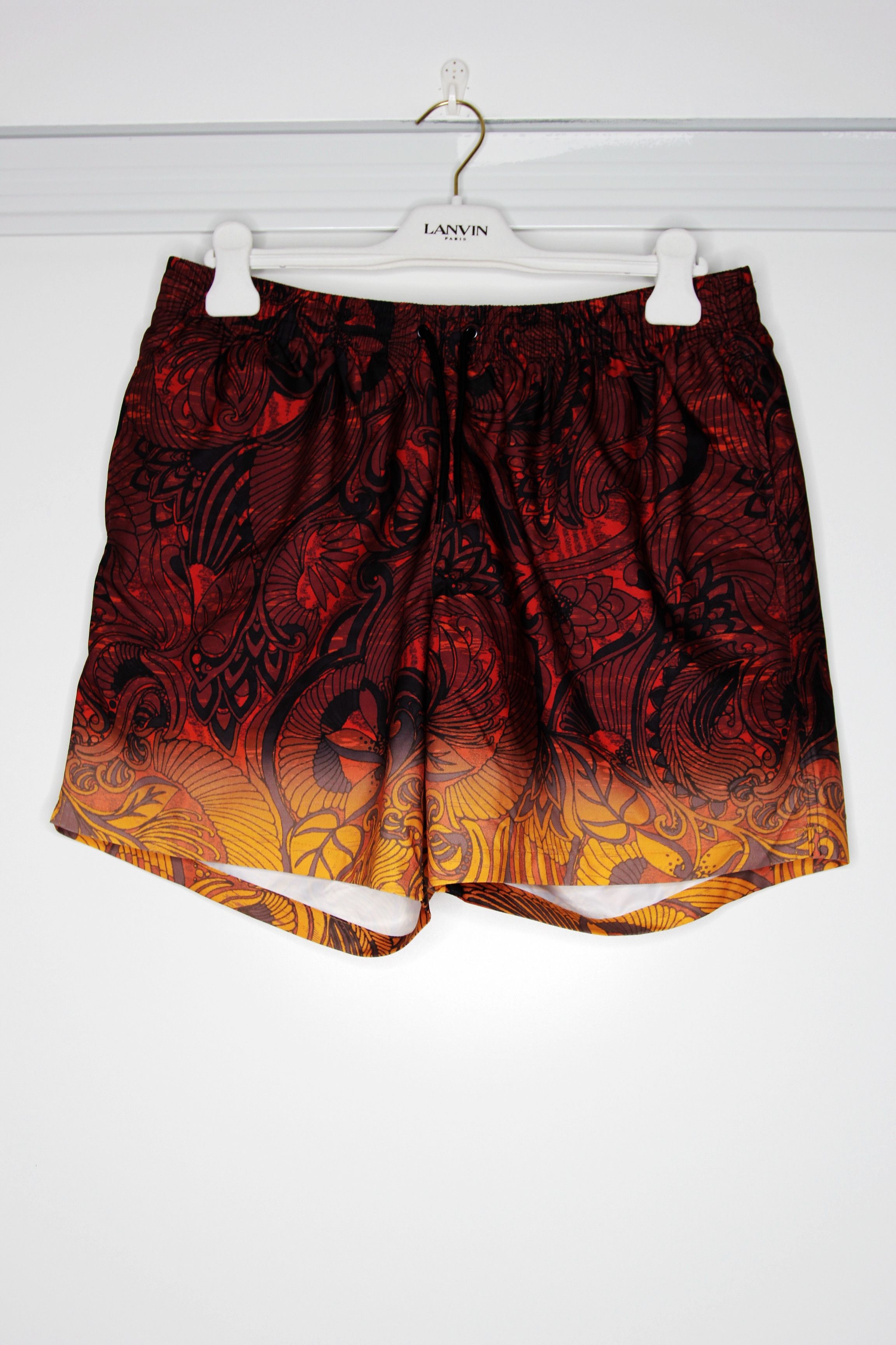 Dries Van Noten BNWT AW20 DRIES VAN NOTEN PHIBBS SWIM SHORTS BROWN XL Size US 36 / EU 52 - 2 Thumbnail