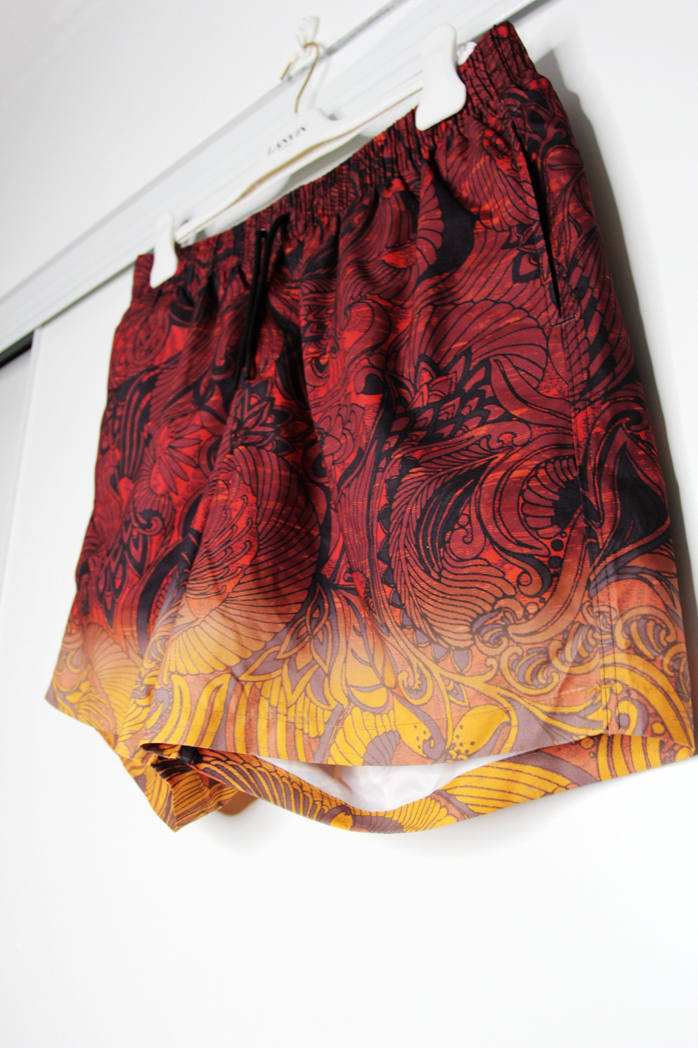 Dries Van Noten BNWT AW20 DRIES VAN NOTEN PHIBBS SWIM SHORTS BROWN XL Size US 36 / EU 52 - 4 Thumbnail