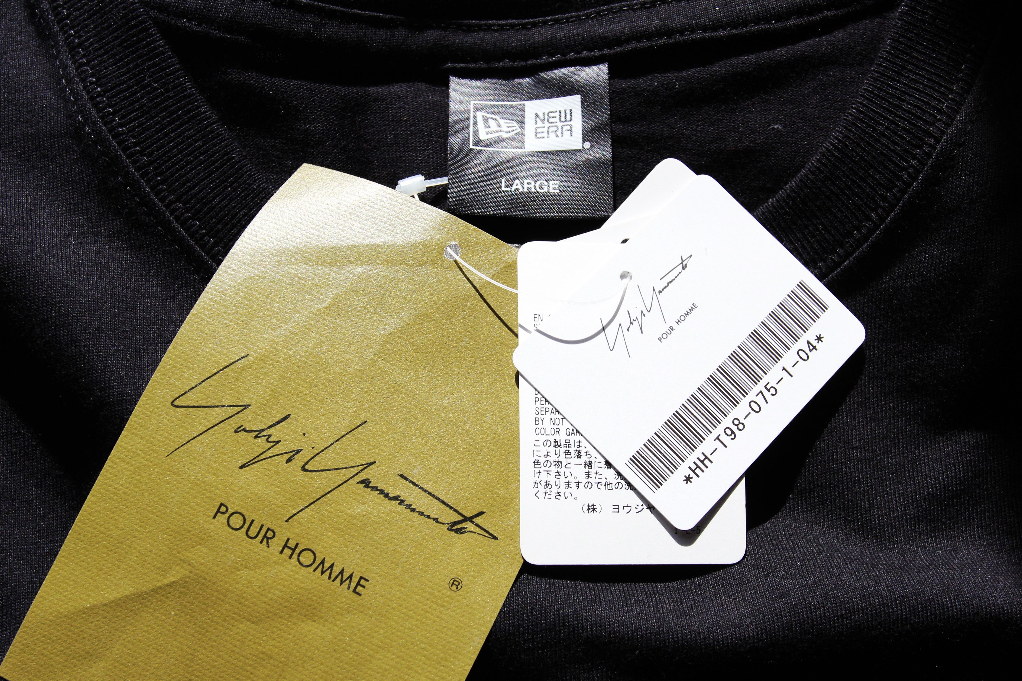 Yohji Yamamoto BNWT SS19 YOHJI YAMAMOTO POUR HOMME X NEW ERA TSHIRT 4 Size US L / EU 52-54 / 3 - 9 Thumbnail