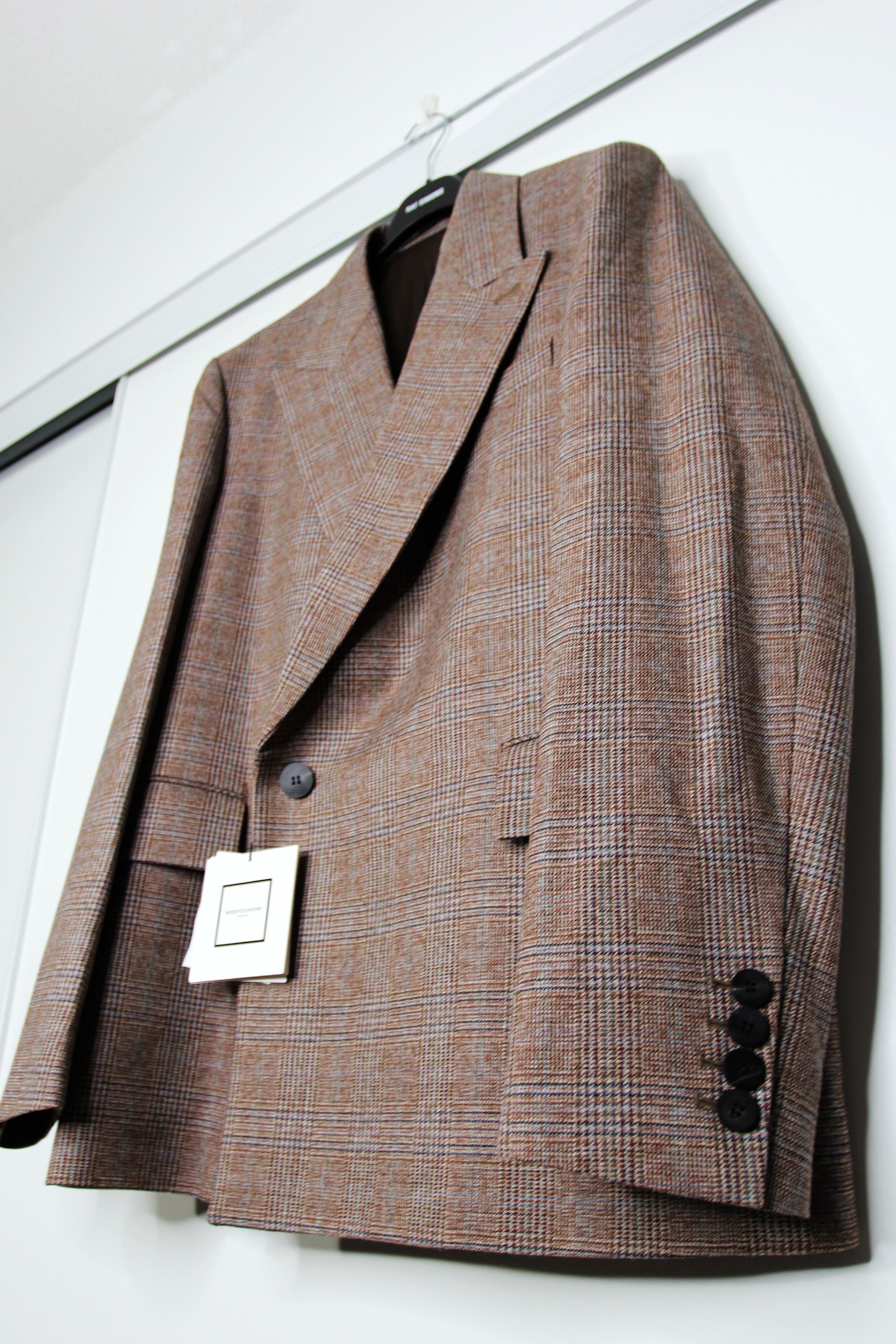 Wooyoungmi BNWT AW20 WOOYOUNGMI PRINCE OF WALES JACKET 50 Size US M / EU 48-50 / 2 - 7 Thumbnail