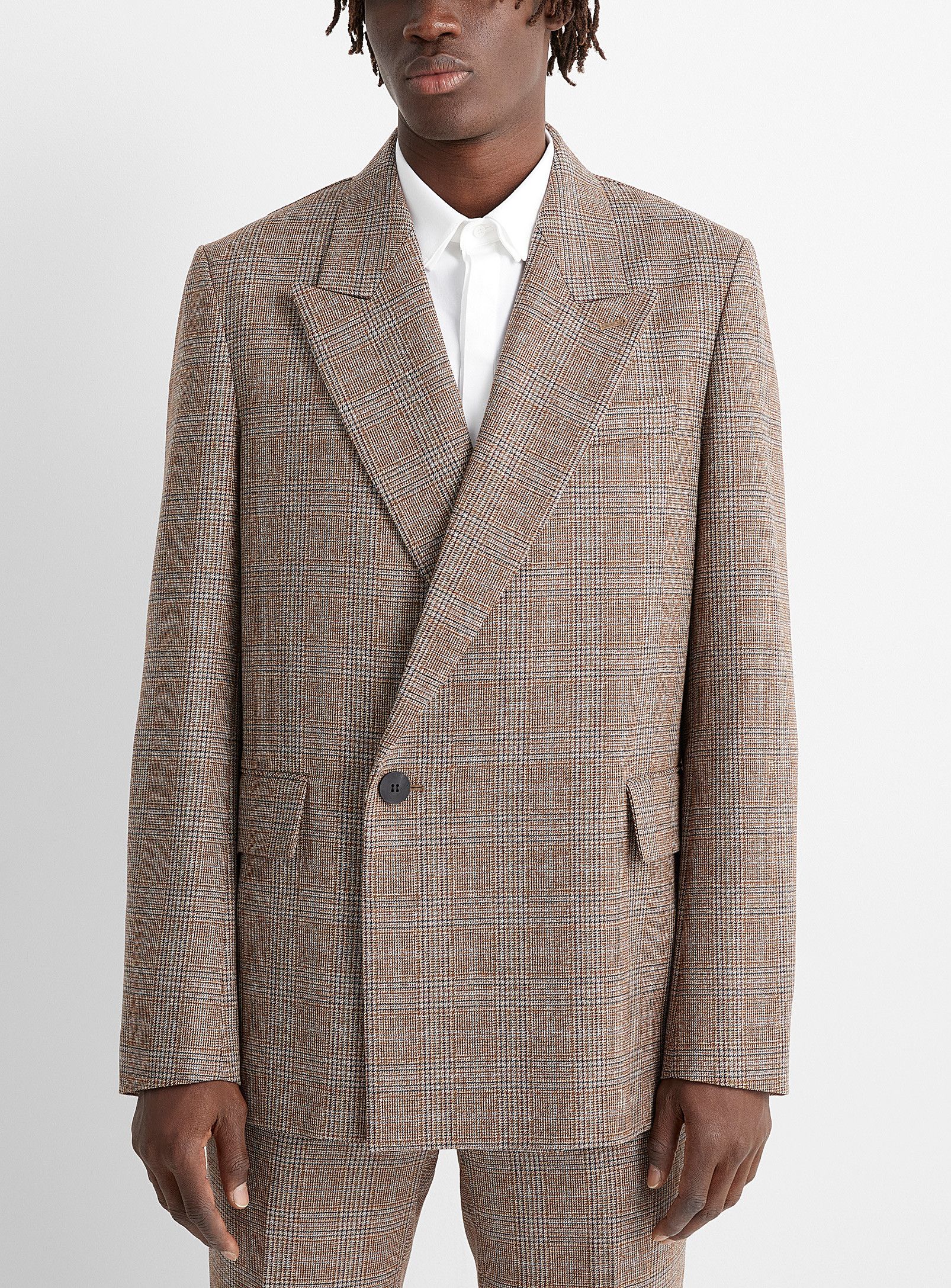 Wooyoungmi BNWT AW20 WOOYOUNGMI PRINCE OF WALES JACKET 50 Size US M / EU 48-50 / 2 - 1 Thumbnail