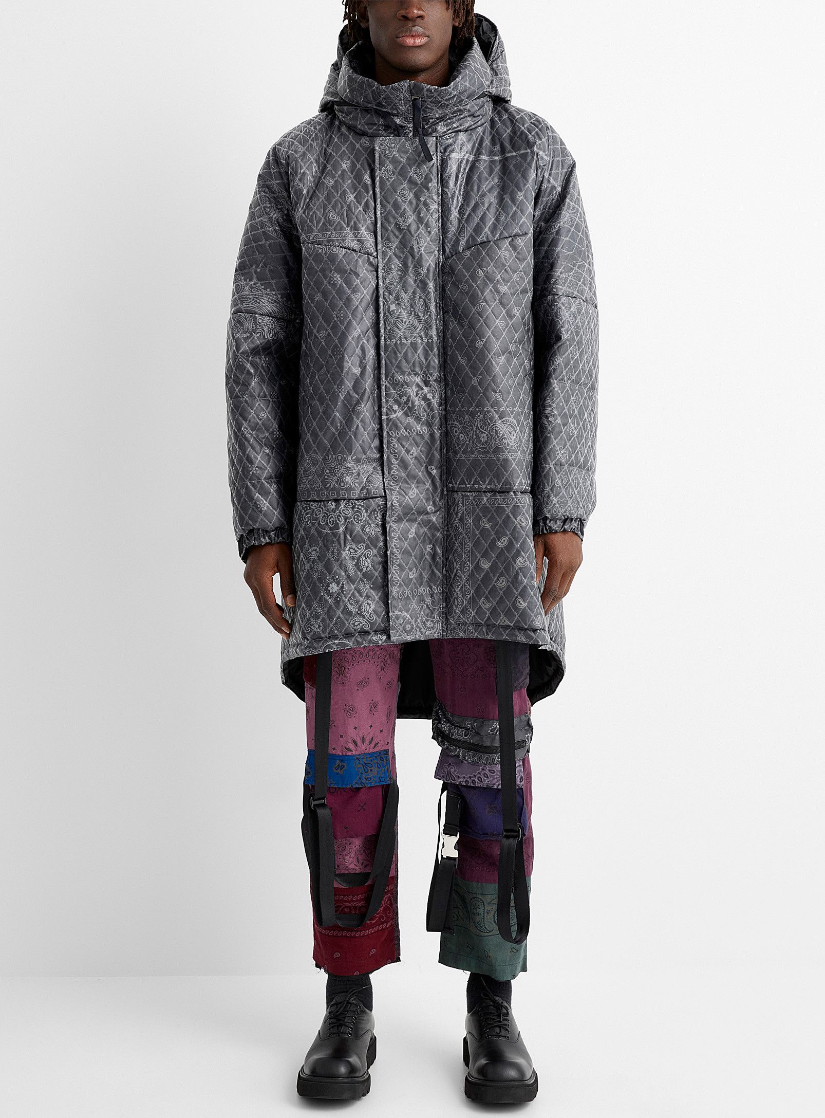 Children of the discordance BNWT AW20 CHILDREN OF THE DISCORDANCE BANDANA COAT 1 Size US S / EU 44-46 / 1 - 21 Thumbnail