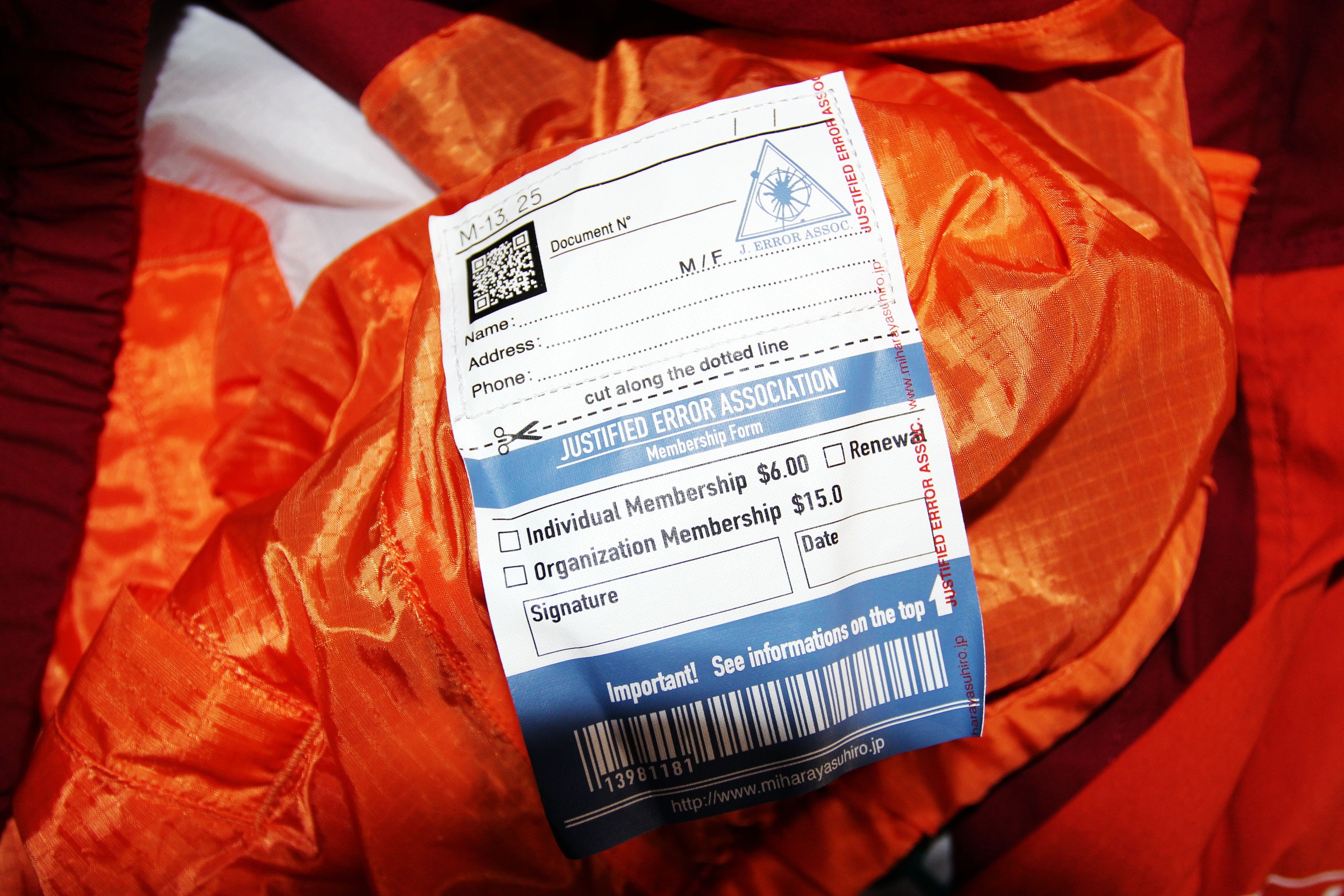 Maison MIHARA YASUHIRO BNWT SS20 MIHARAYASUHIRO ZIPPED COLOR BLOCK JACKET 48 Size US M / EU 48-50 / 2 - 11 Thumbnail