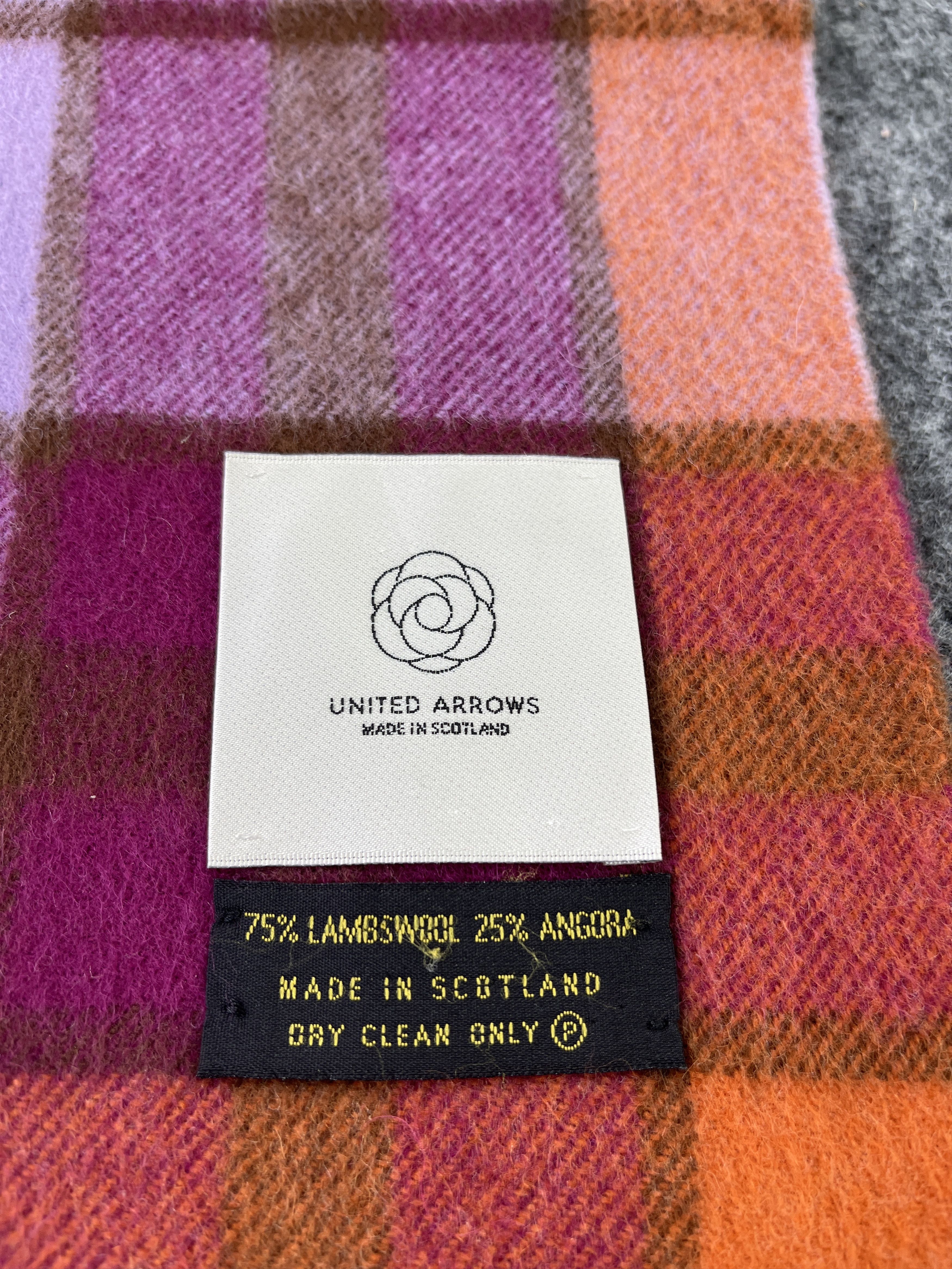 United Arrows × Vintage UNITED ARROWS SCARVES / MUFFLER /NECKWEAR T312 Size ONE SIZE - 8 Thumbnail