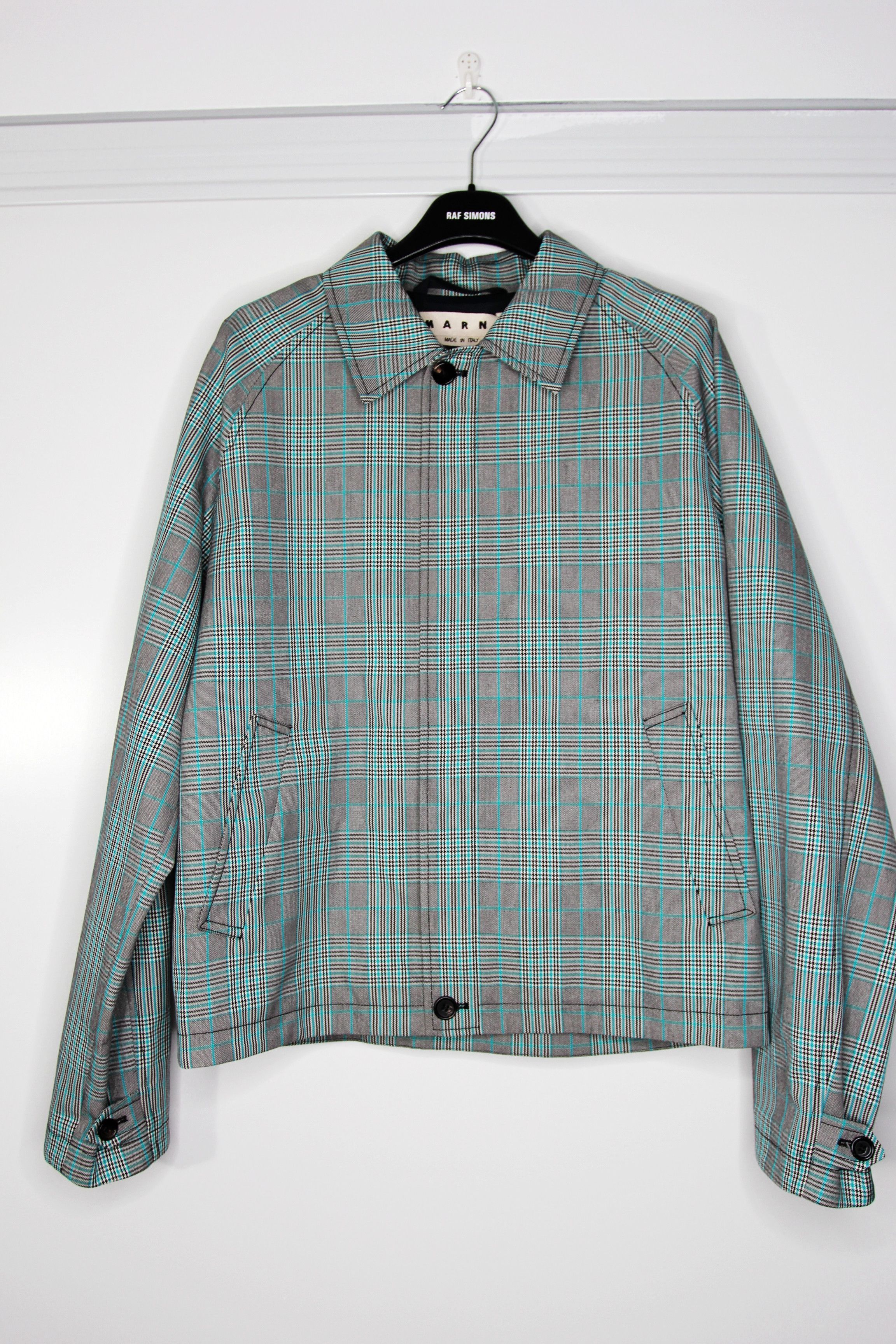 Marni BNWT SS20 MARNI CHECKED JACKET 54 Size US L / EU 52-54 / 3 - 2 Thumbnail