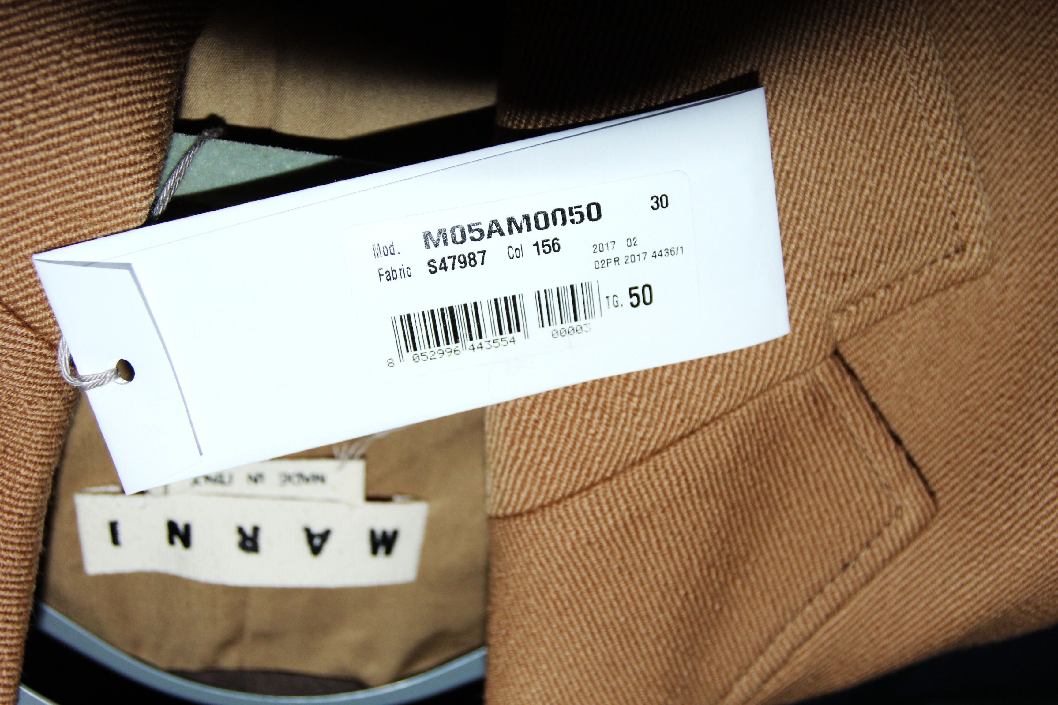Marni BNWT AW17 MARNI 3 BUTTON JACKET 50 Size US M / EU 48-50 / 2 - 12 Thumbnail