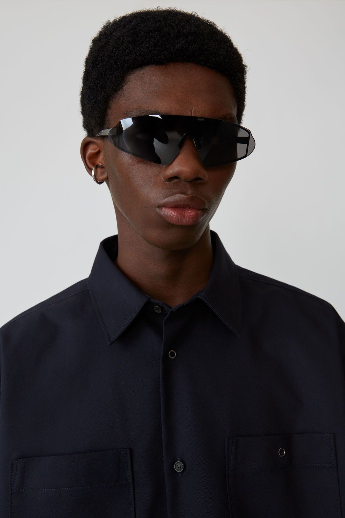 Acne Studios BNWT AW19 ACNE STUDIOS OVERSIZED NAVY SHIRT JACKET 46 Size US S / EU 44-46 / 1 - 13 Thumbnail