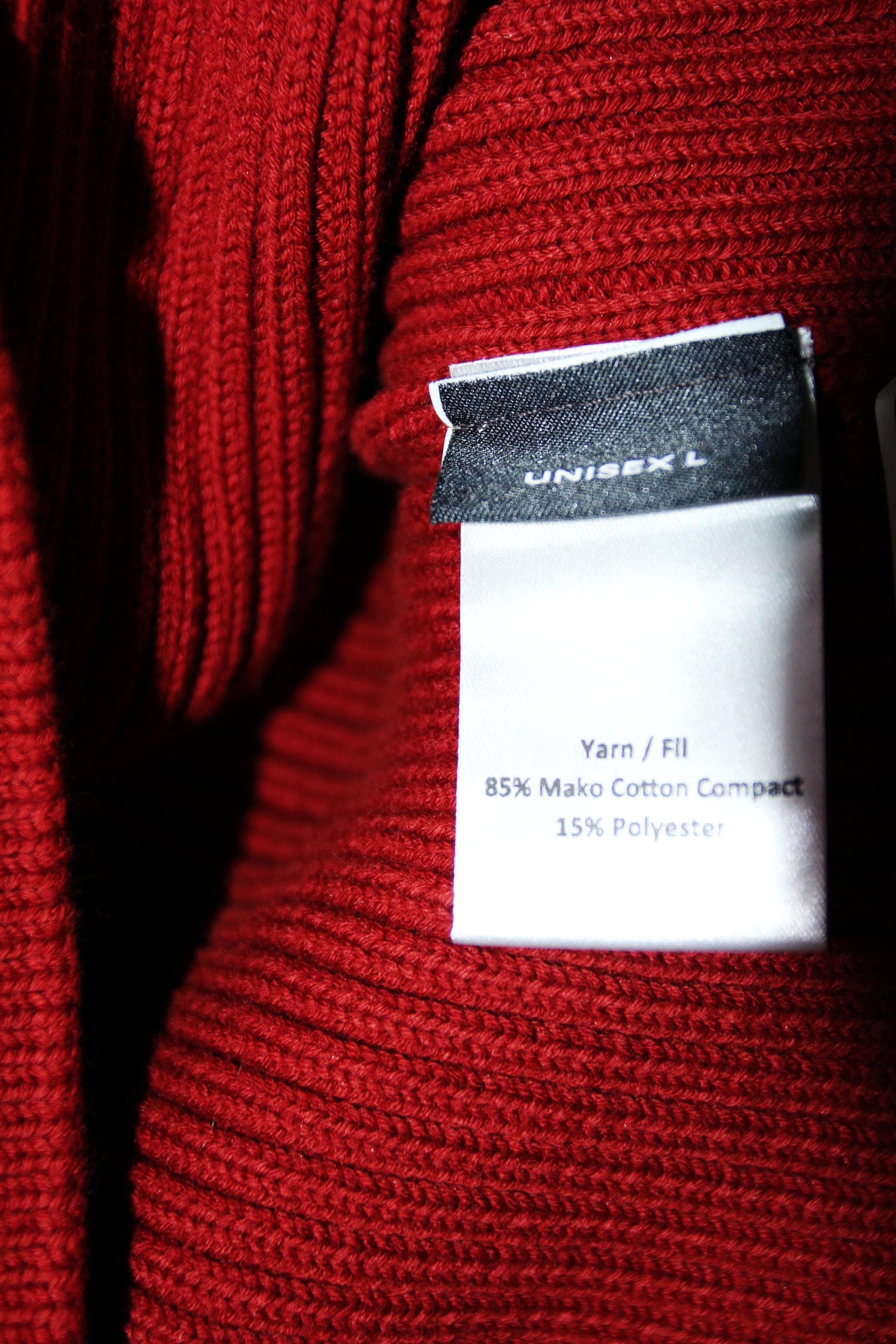 Y/Project BNWT AW20 Y/PROJECT RIBBED OFF-CENTER SWEATER L Size US L / EU 52-54 / 3 - 10 Thumbnail