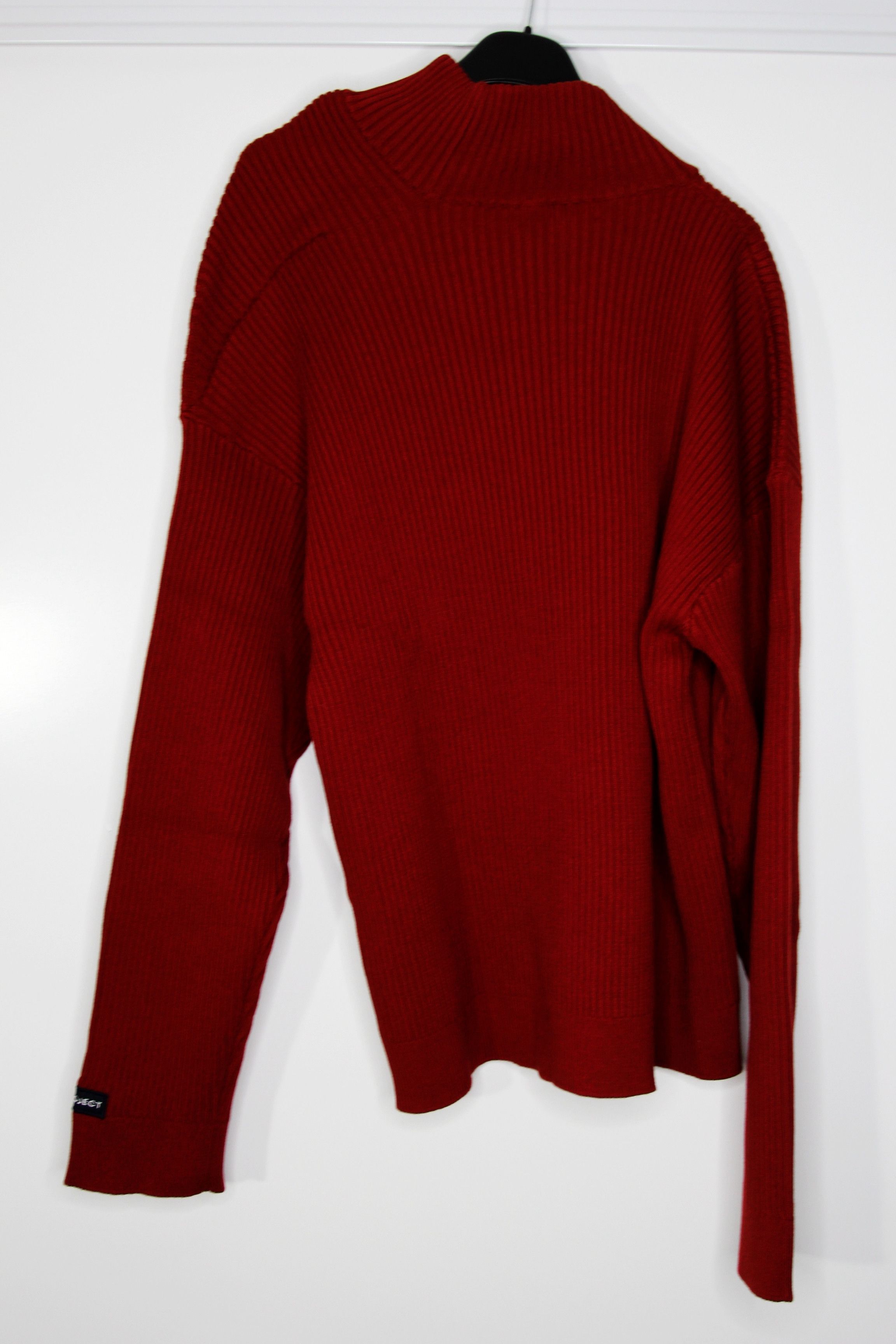 Y/Project BNWT AW20 Y/PROJECT RIBBED OFF-CENTER SWEATER L Size US L / EU 52-54 / 3 - 3 Thumbnail