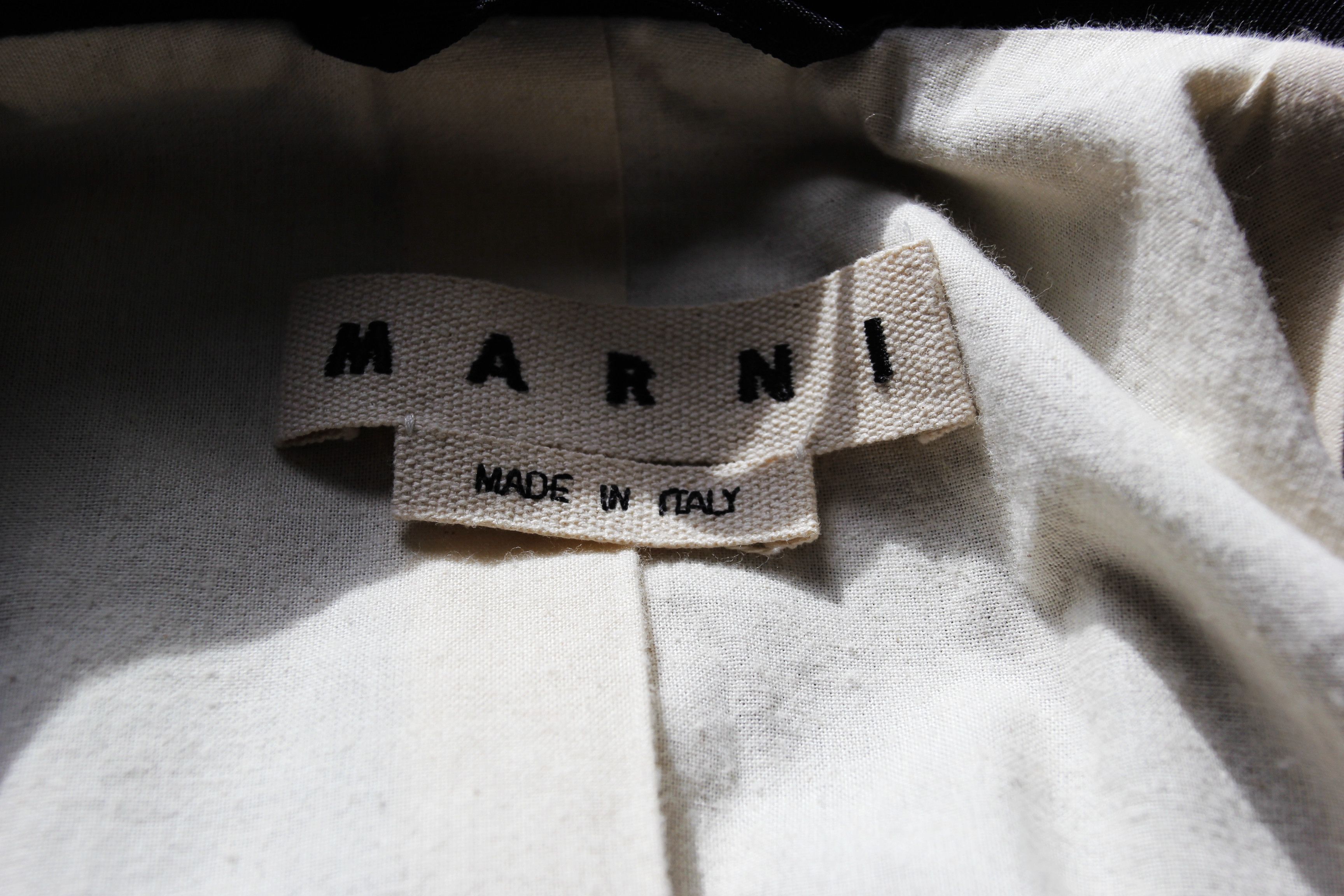 Marni AW17 MARNI ASYMMETRICAL POCKET JACKET 48 Size US M / EU 48-50 / 2 - 10 Thumbnail