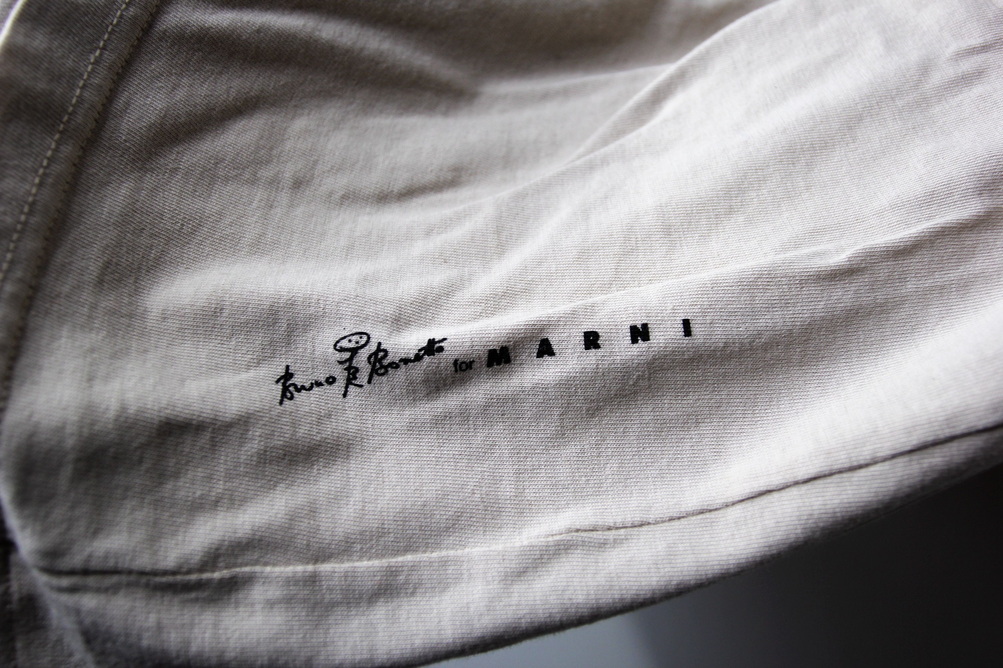 Marni SS19 MARNI x BRUNO BOZZETTO MONSTER TSHIRT 50 Size US M / EU 48-50 / 2 - 7 Thumbnail