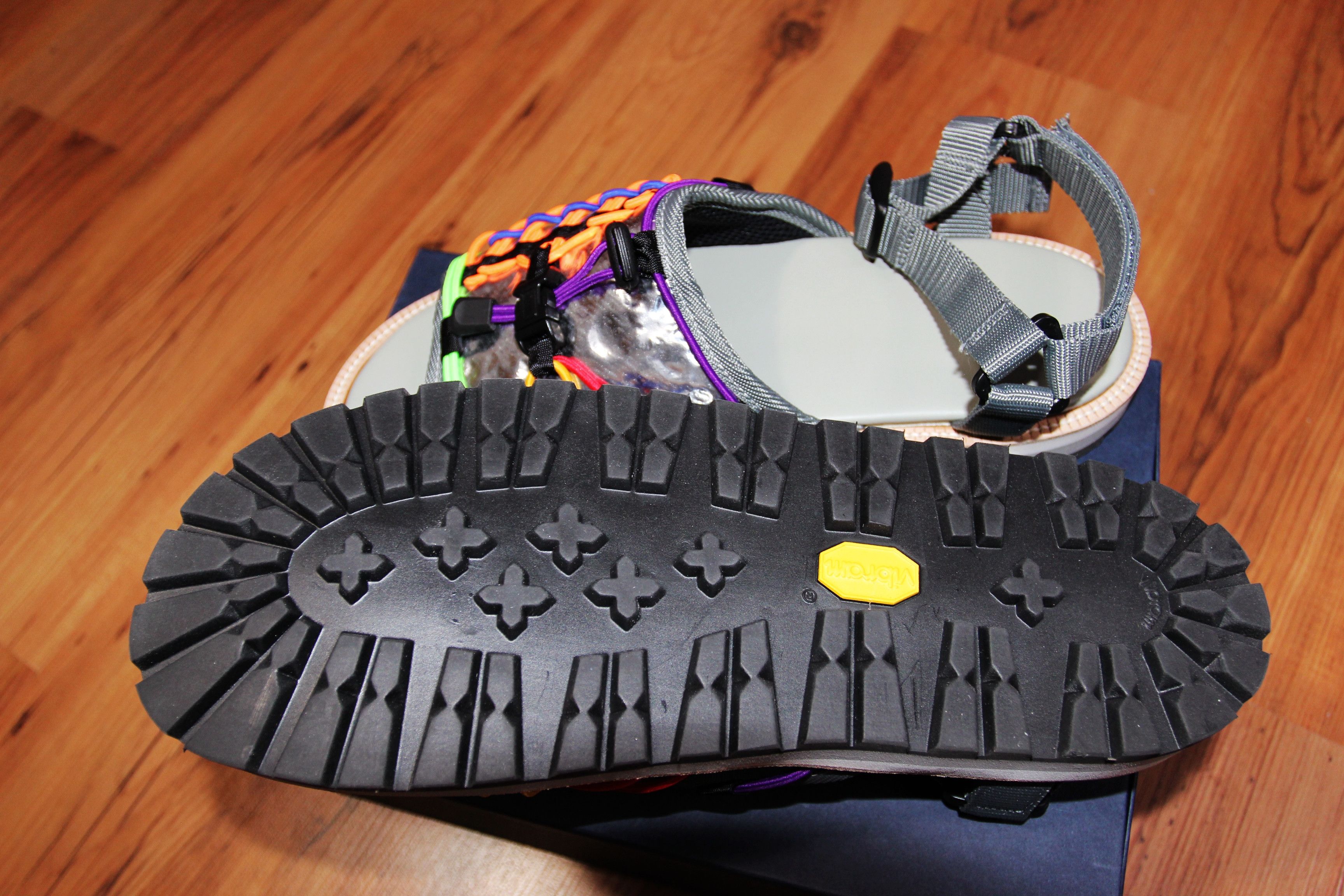 Kolor BNWT SS20 KOLOR METALLIC MULTI STRAP SANDALS 11 Size US 11 / EU 44 - 4 Thumbnail