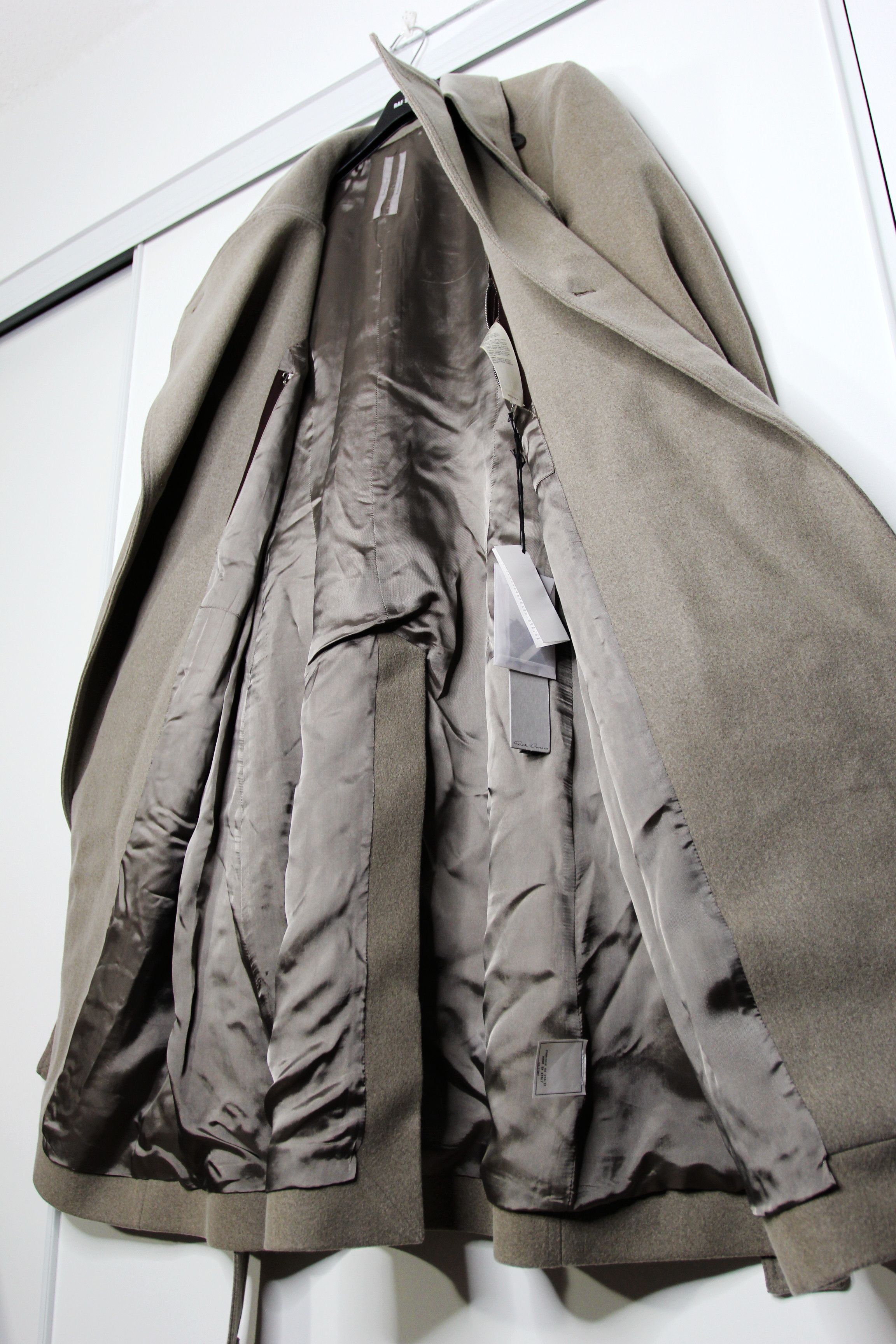 Rick Owens BNWT AW20 RICK OWENS "PERFORMA" MOODY COAT 54 Size US L / EU 52-54 / 3 - 12 Thumbnail