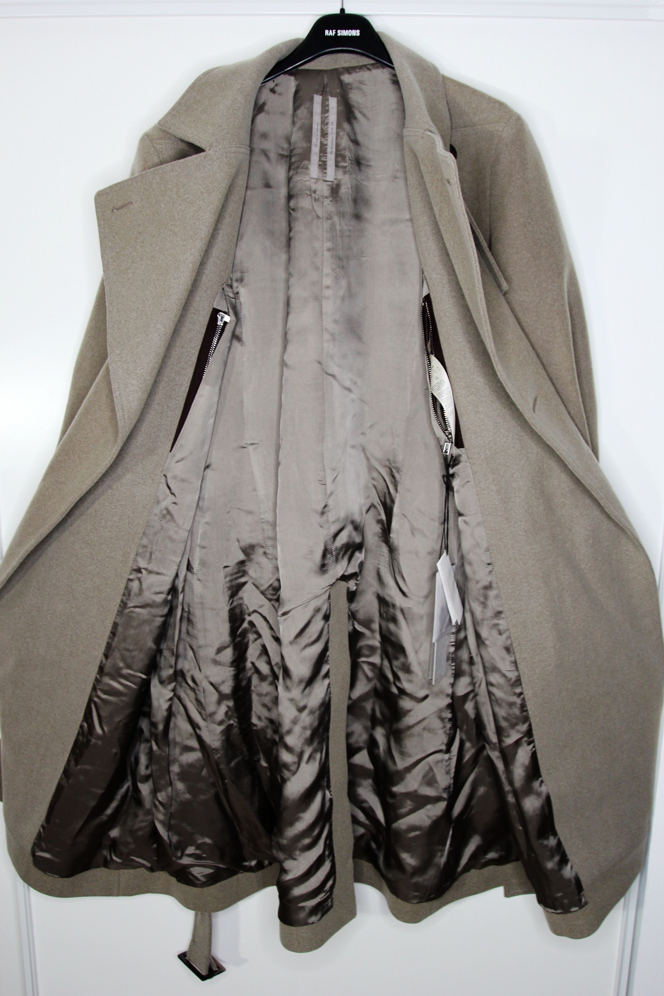 Rick Owens BNWT AW20 RICK OWENS "PERFORMA" MOODY COAT 54 Size US L / EU 52-54 / 3 - 11 Thumbnail