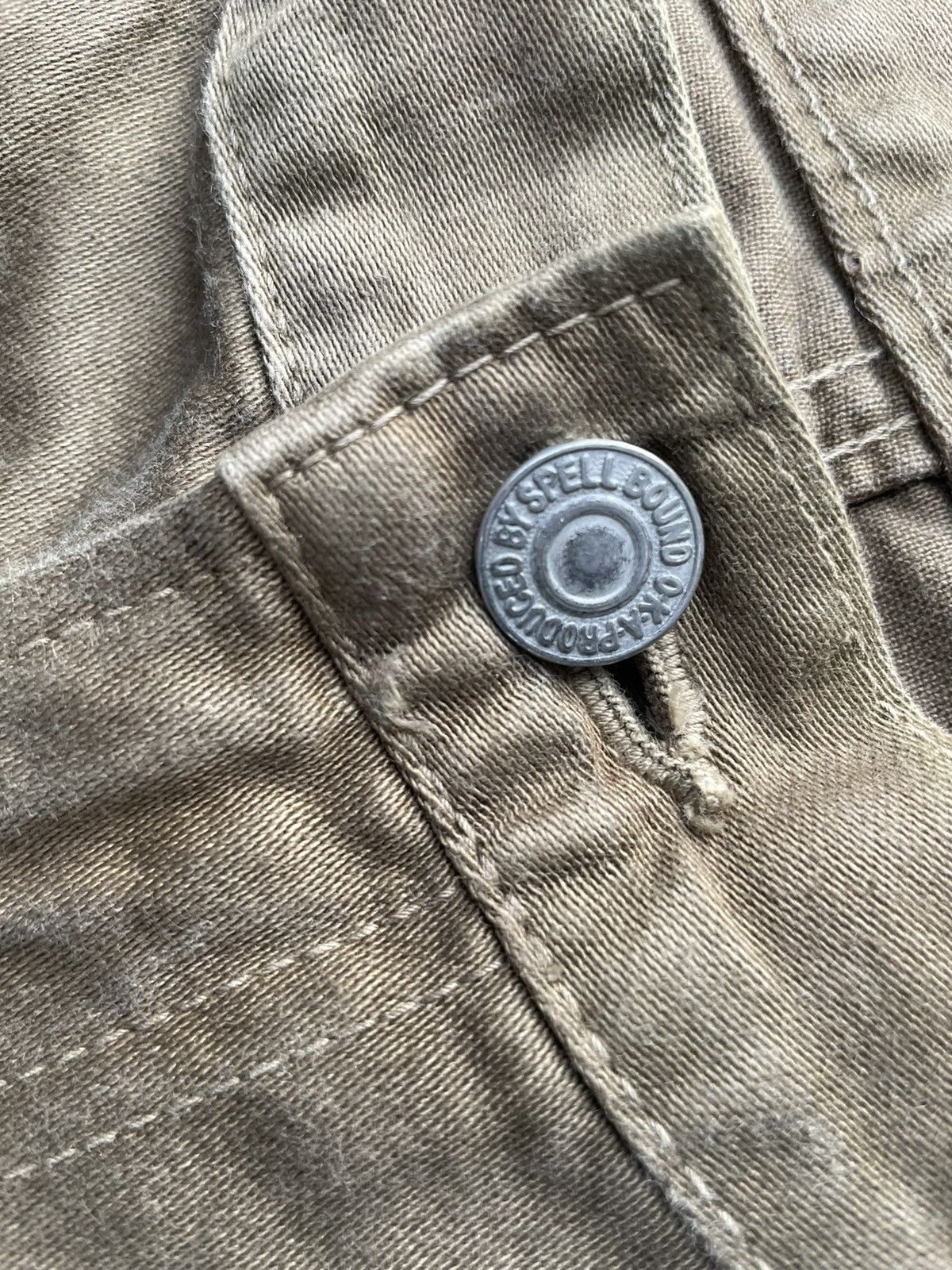 Japanese Brand × Spellbound Spellbound by Domingo Faded Wash Denim Size US 34 / EU 50 - 15 Thumbnail