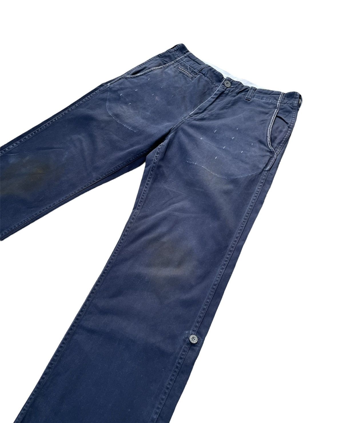 HARE Hare Japan Faded Wash Trouser 3Quaters Size US 31 - 3 Thumbnail
