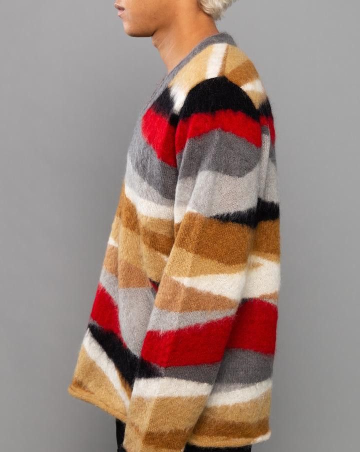 Undercover BNWT AW20 UNDERCOVER PULLOVER GRAY MIX SWEATER 3 Size US L / EU 52-54 / 3 - 15 Thumbnail