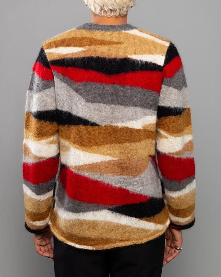 Undercover BNWT AW20 UNDERCOVER PULLOVER GRAY MIX SWEATER 3 Size US L / EU 52-54 / 3 - 13 Thumbnail