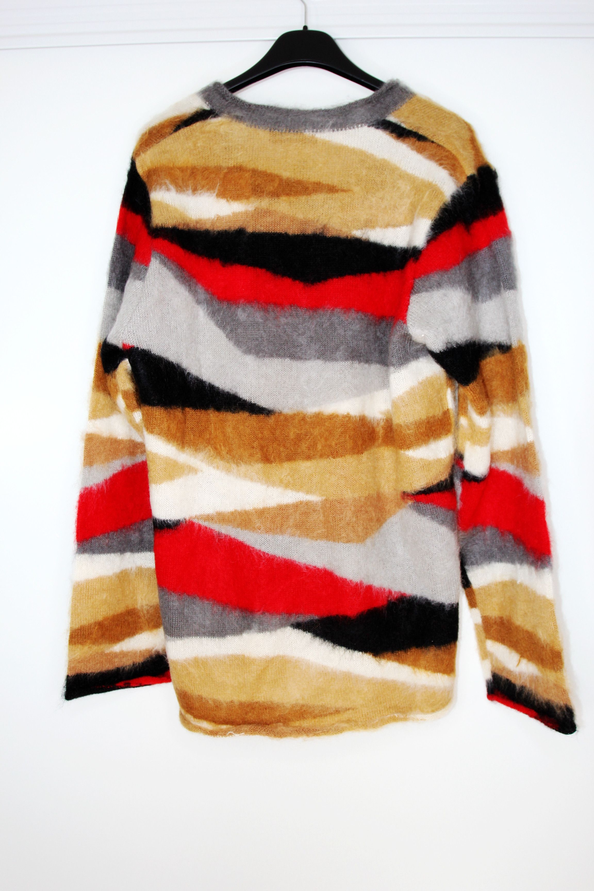 Undercover BNWT AW20 UNDERCOVER PULLOVER GRAY MIX SWEATER 3 Size US L / EU 52-54 / 3 - 3 Thumbnail