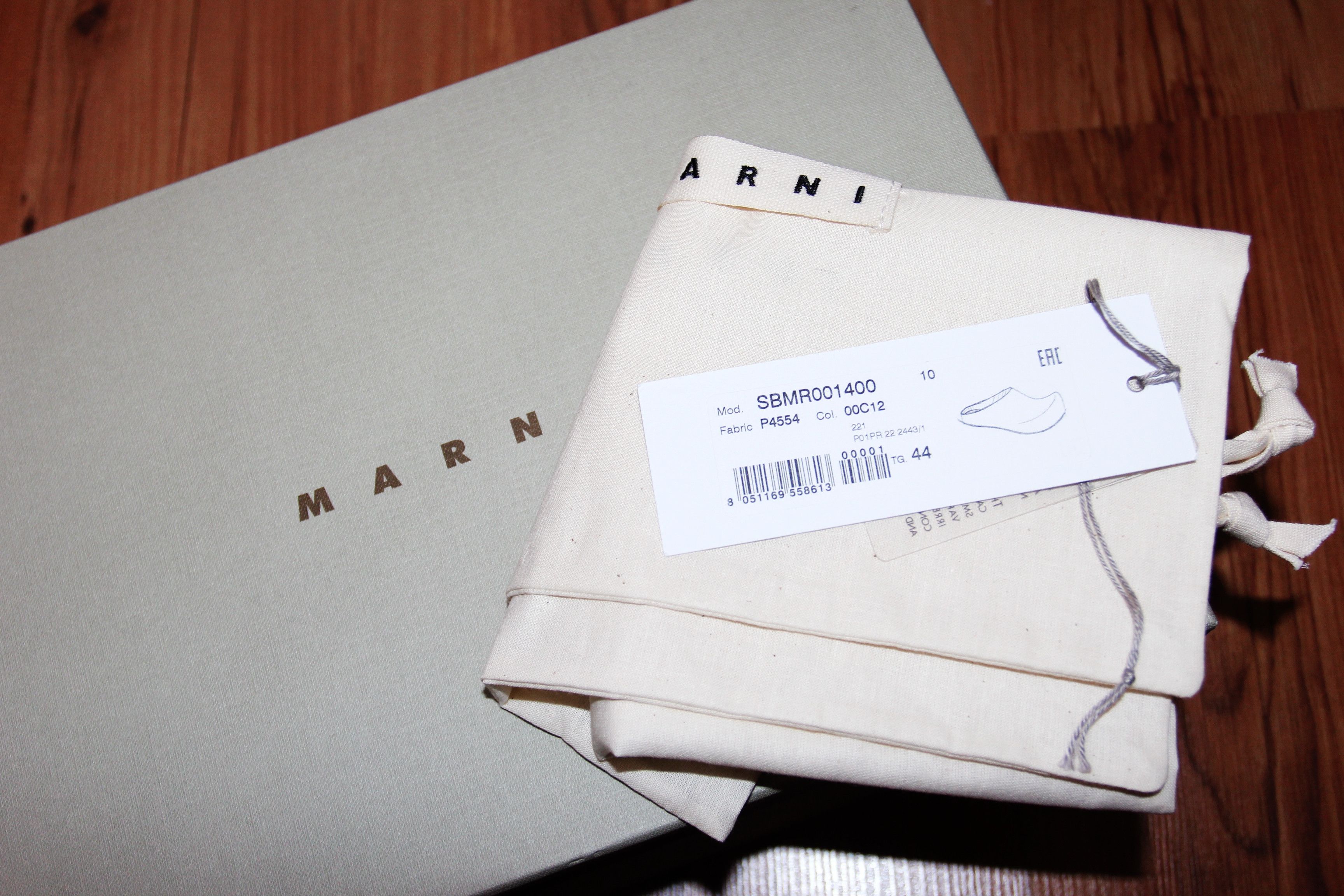 BNWT SS22 MARNI FUSSBETT SABOT PINK 44