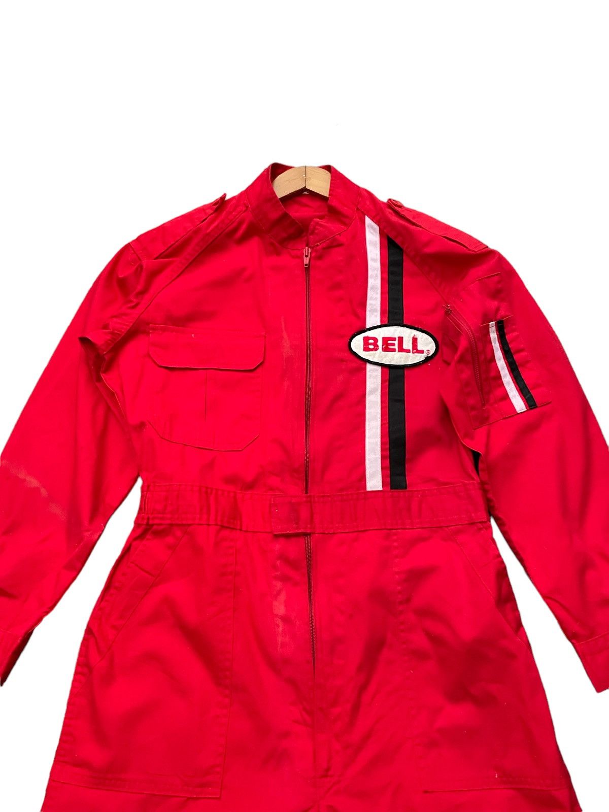 Le Grande Bleu (L.G.B.) × Vintage Vintage Bell Work Overall Size US 32 / EU 48 - 9 Thumbnail