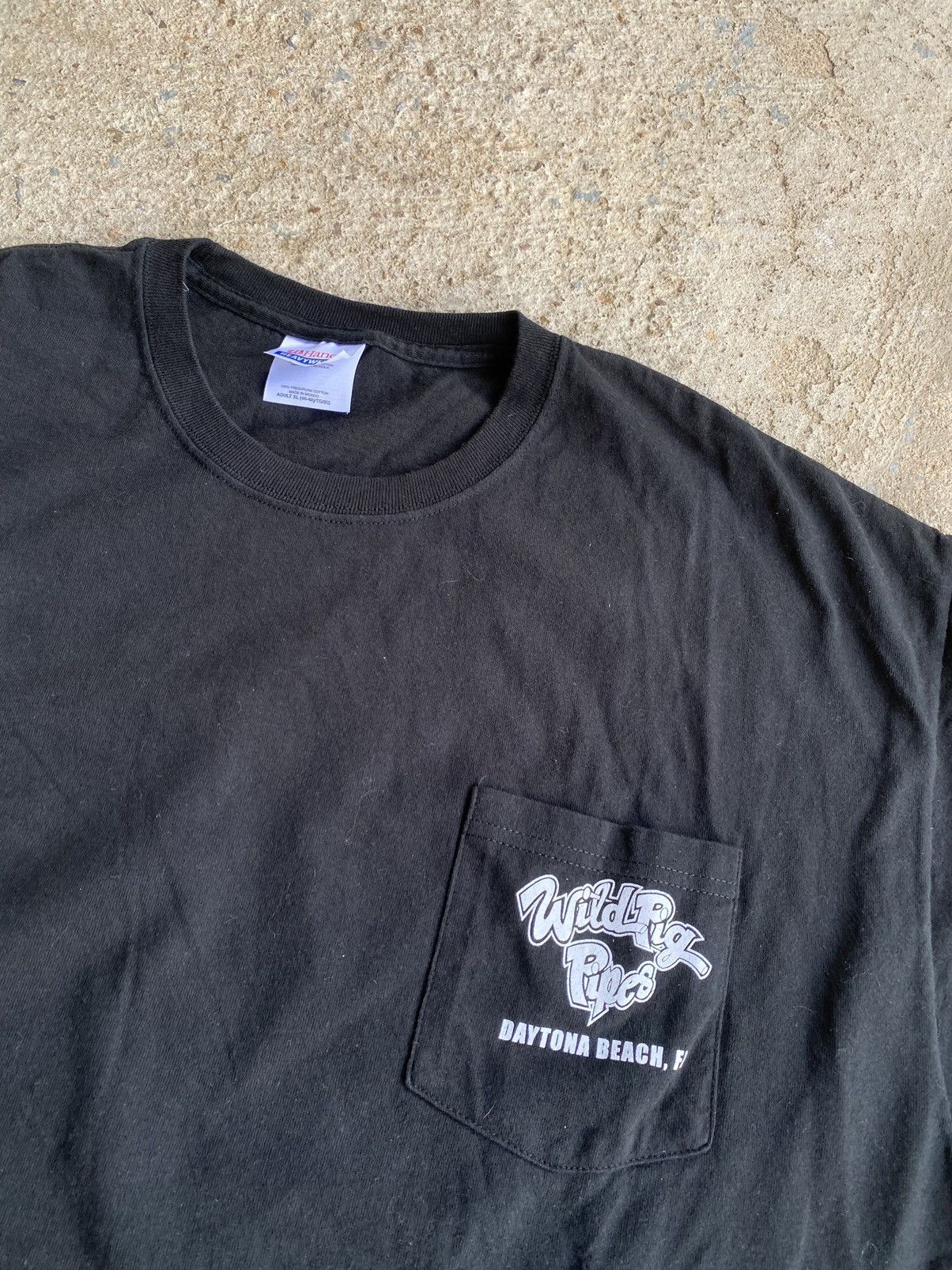 Harley Davidson × Japanese Brand × Vintage Vintage Y2K Wild Pig Pipes Harley Style Biker Shirt Size US XL / EU 56 / 4 - 5 Thumbnail