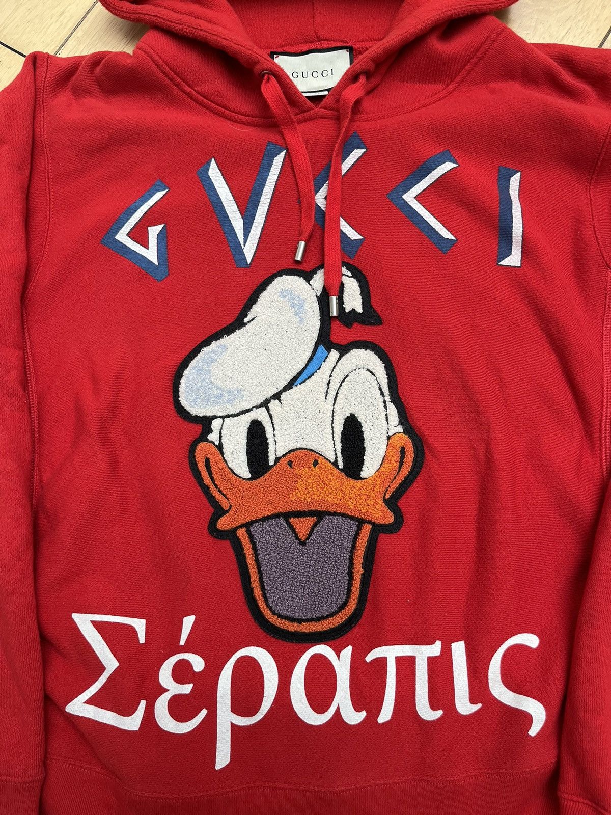 Hoodie GUCCI 深瀬着用 Donald L Duck ドナルドパーカー