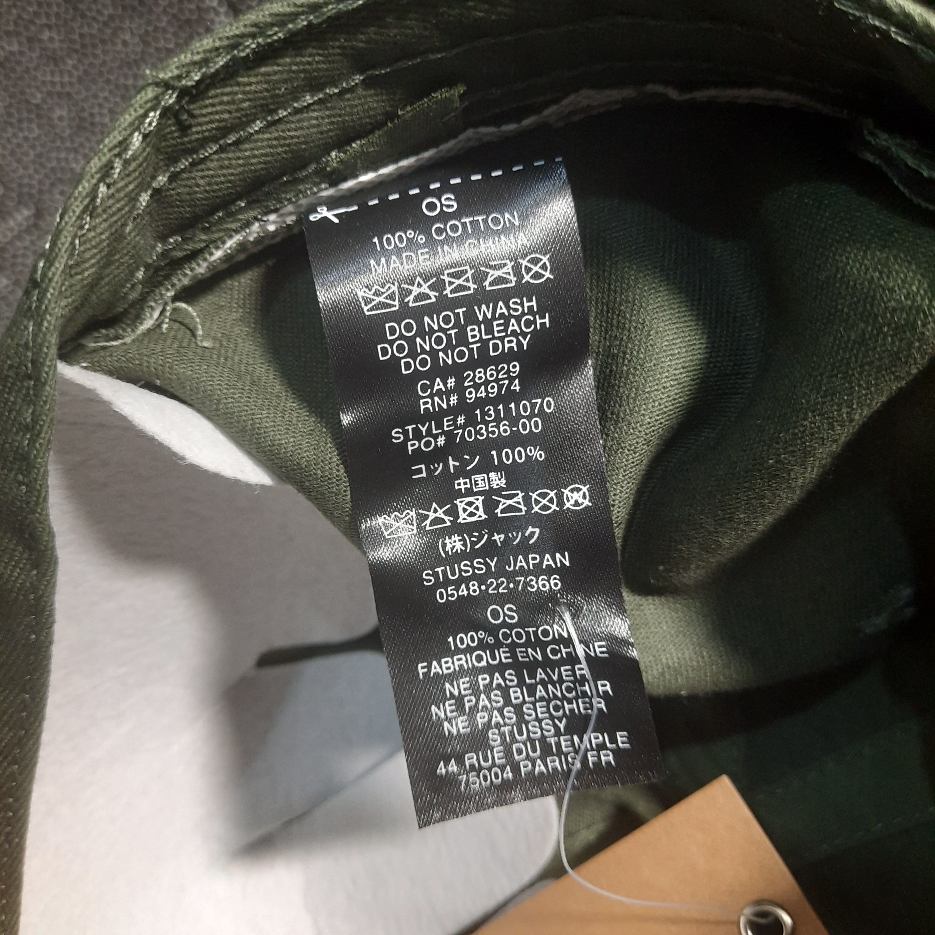 Stussy Stussy Cap Hat Size ONE SIZE - 5 Thumbnail