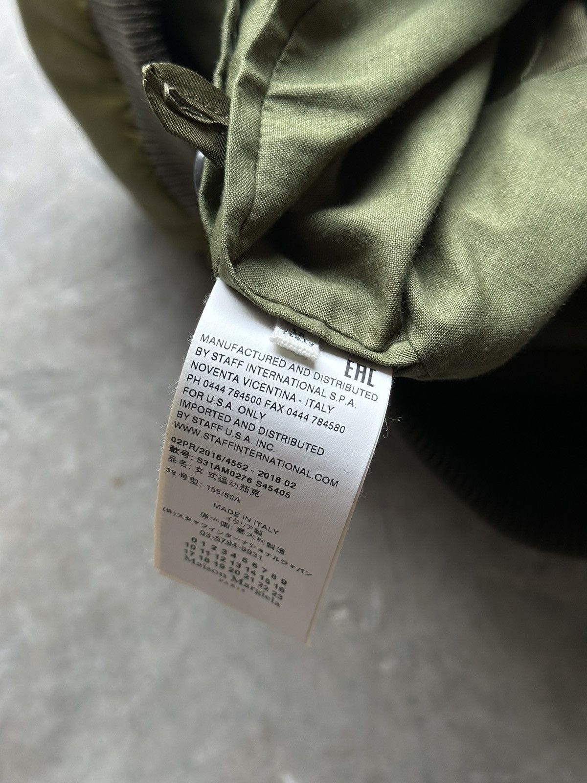 Maison Margiela Maison Margiela Quilted Jacket Size US S / EU 44-46 / 1 - 5 Thumbnail
