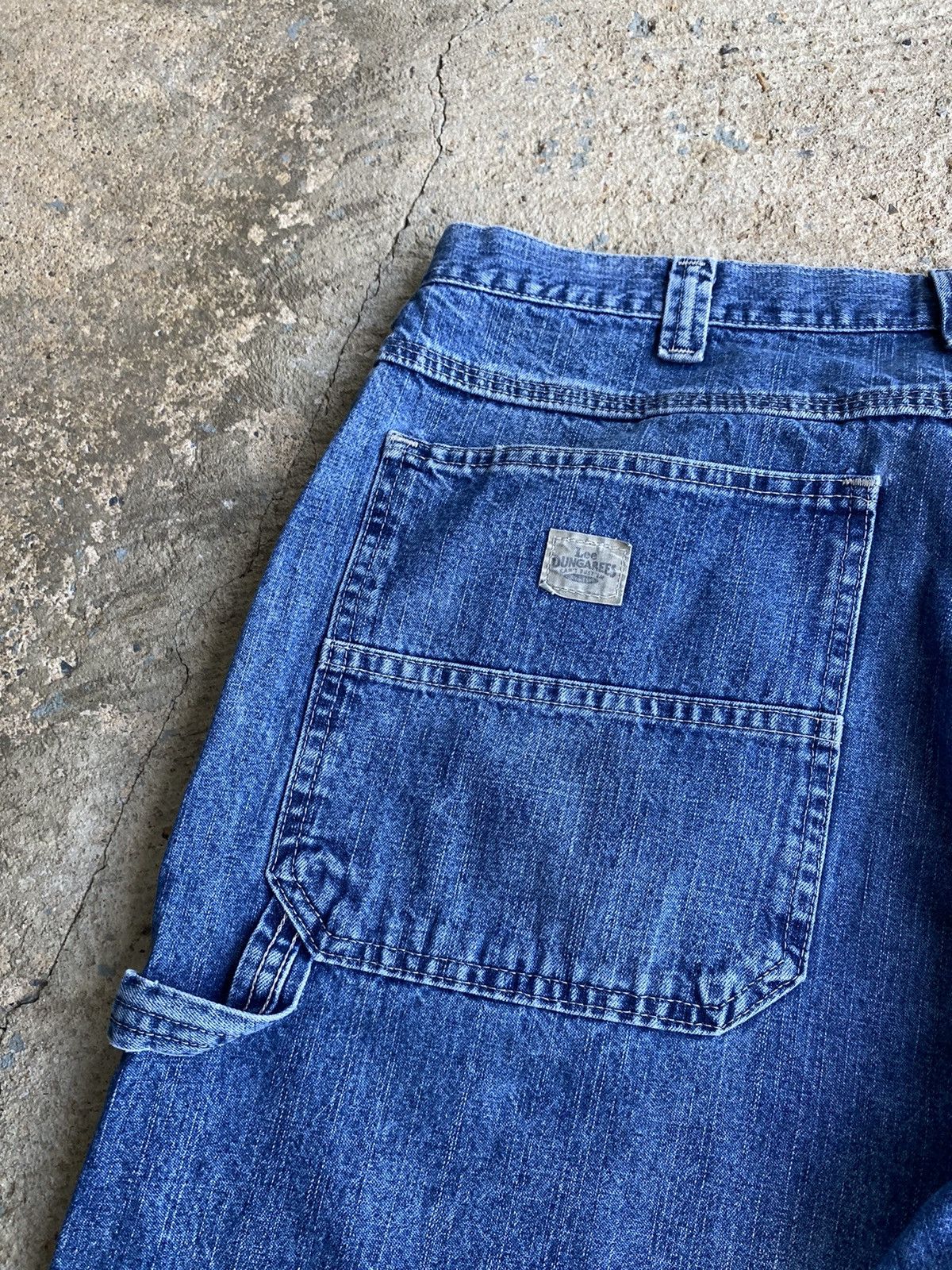 JNCO × Vintage × Wrangler Vintage Crazy Y2K Lee Style Carpenter Essential Jean Size US 36 / EU 52 - 2 Thumbnail