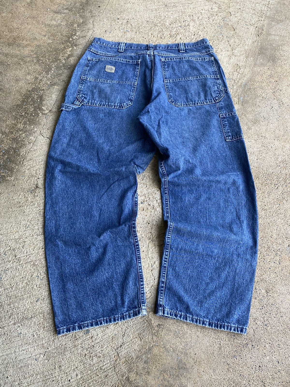 JNCO × Vintage × Wrangler Vintage Crazy Y2K Lee Style Carpenter Essential Jean Size US 36 / EU 52 - 1 Thumbnail